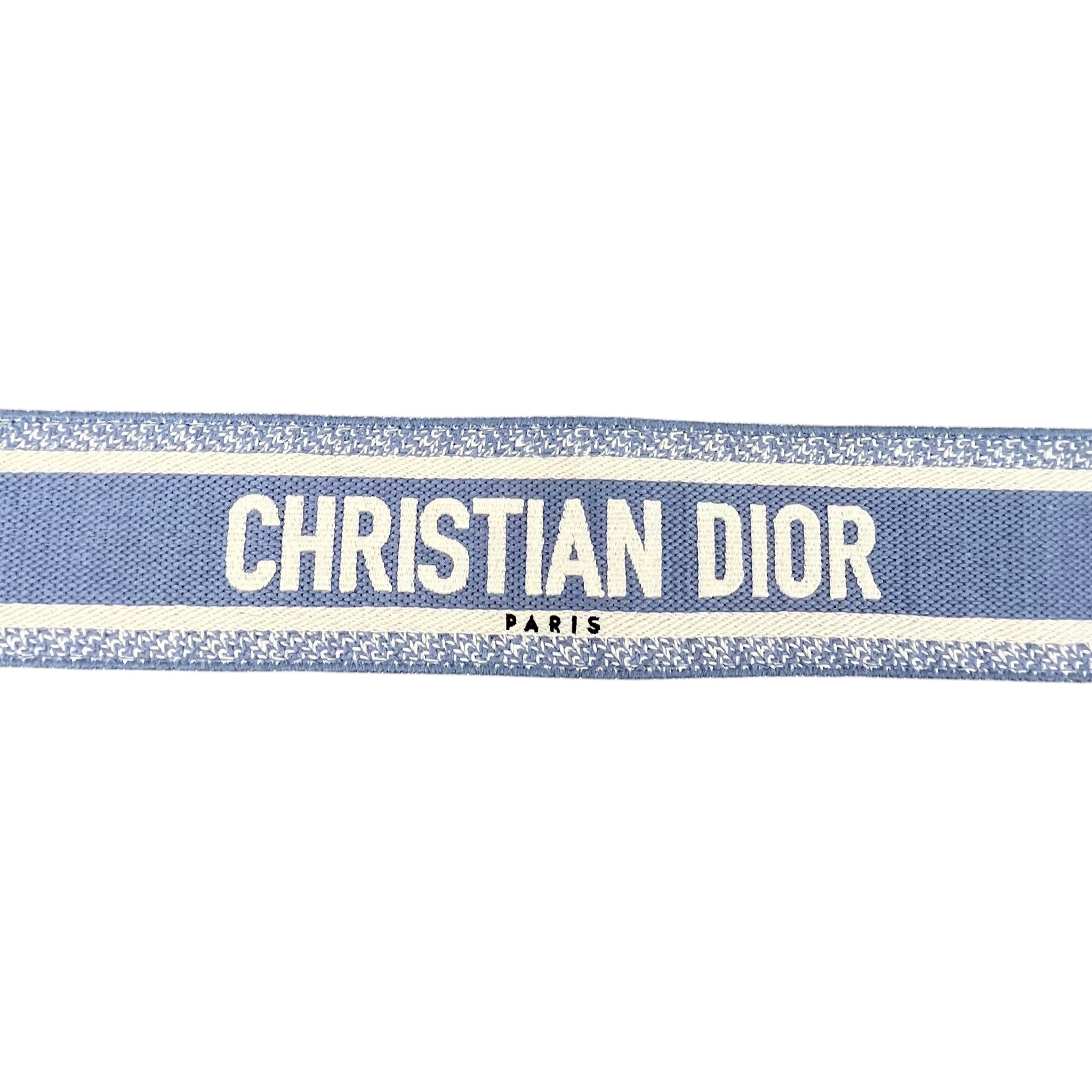 Women's Embroidered Logo Strap Blue