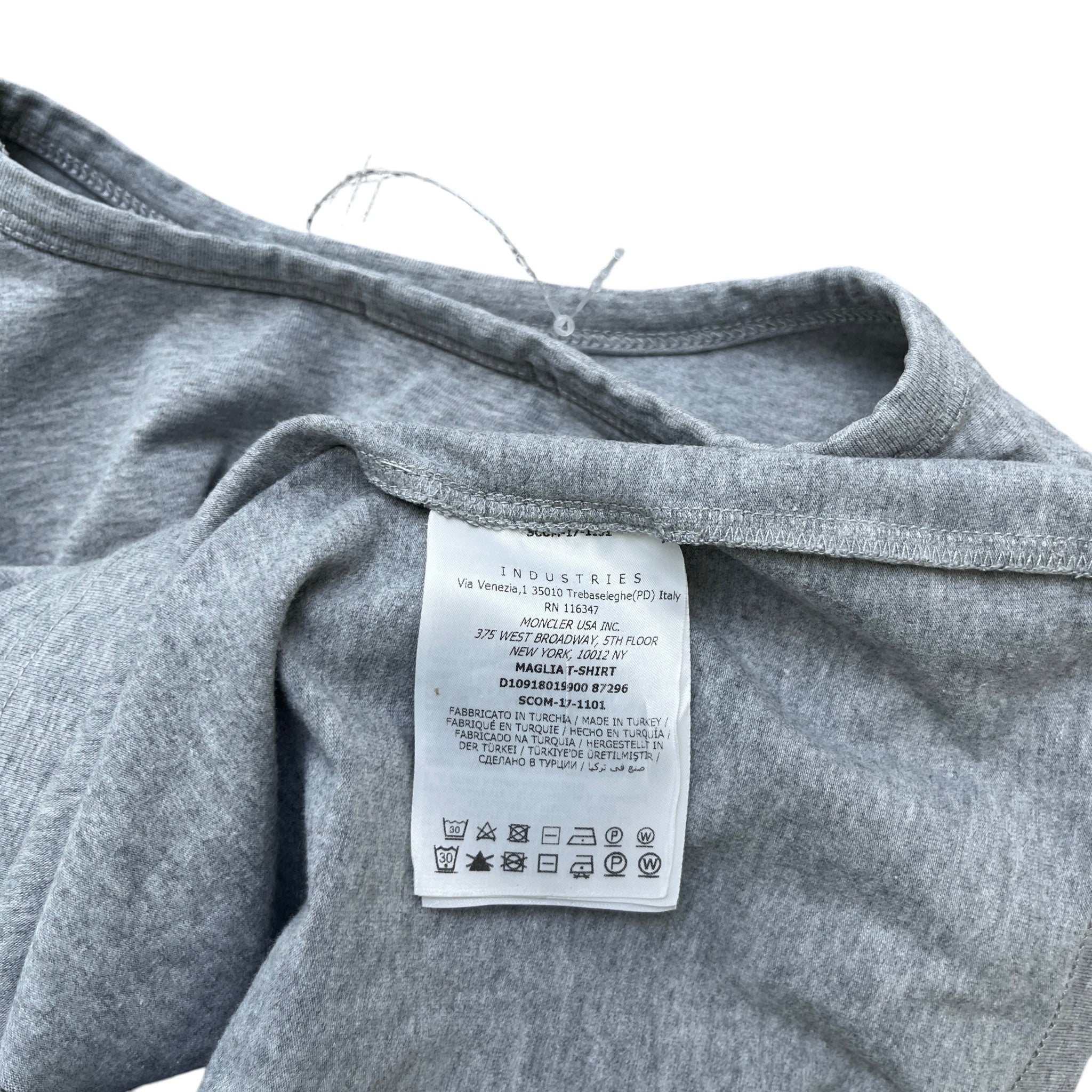 Men's Maglia T-Shirt Grey Size M