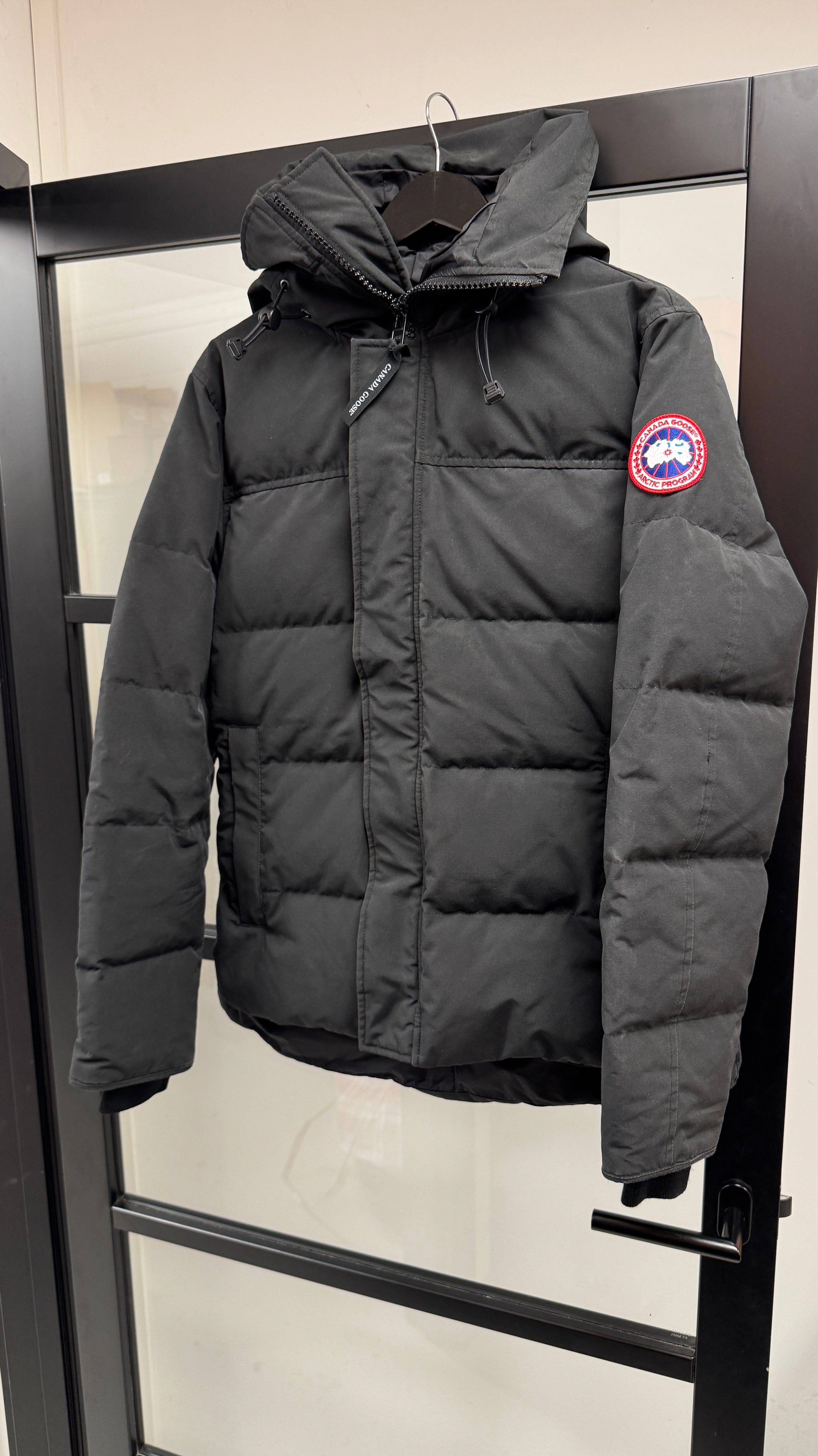 Men's Macmillan Parka Down Jacket Black Size M