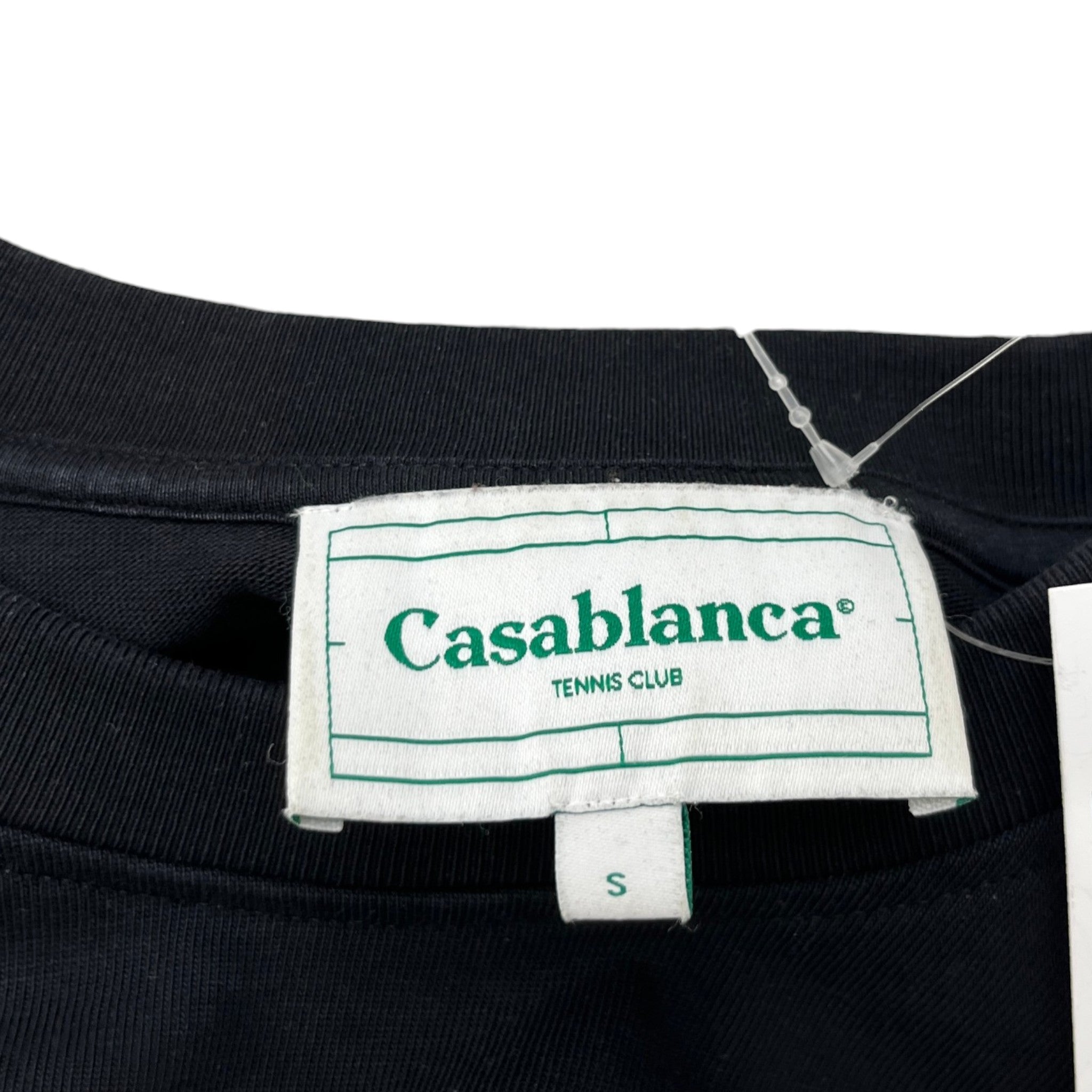 Men's Tennis Club T-Shirt Black Size S