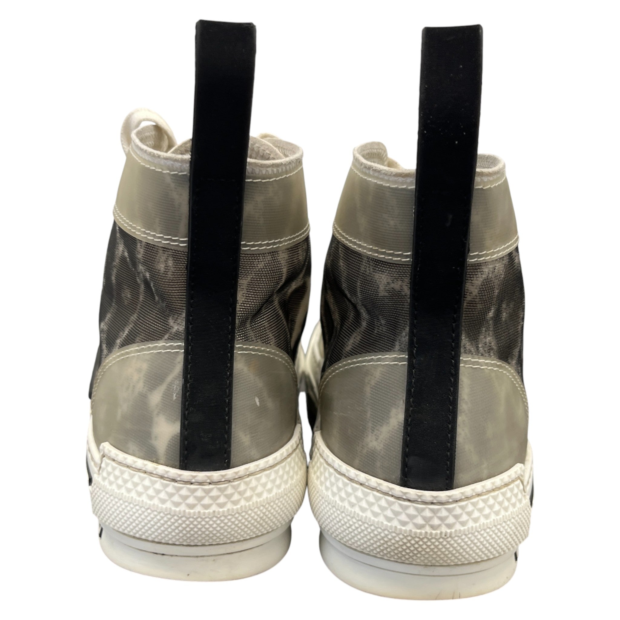 Women's B23 Leopard Print High Trainers White Size EU 36 / UK 3