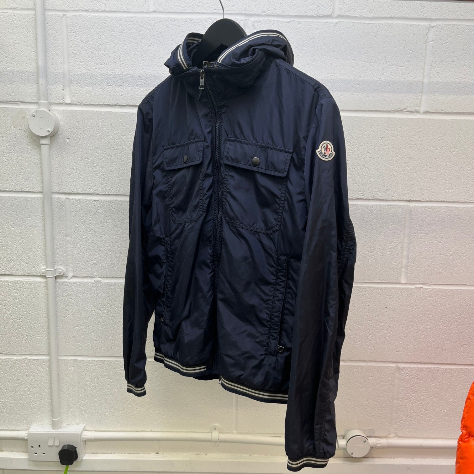 Men's Jeanluc Windbreaker Navy Size 3 / L