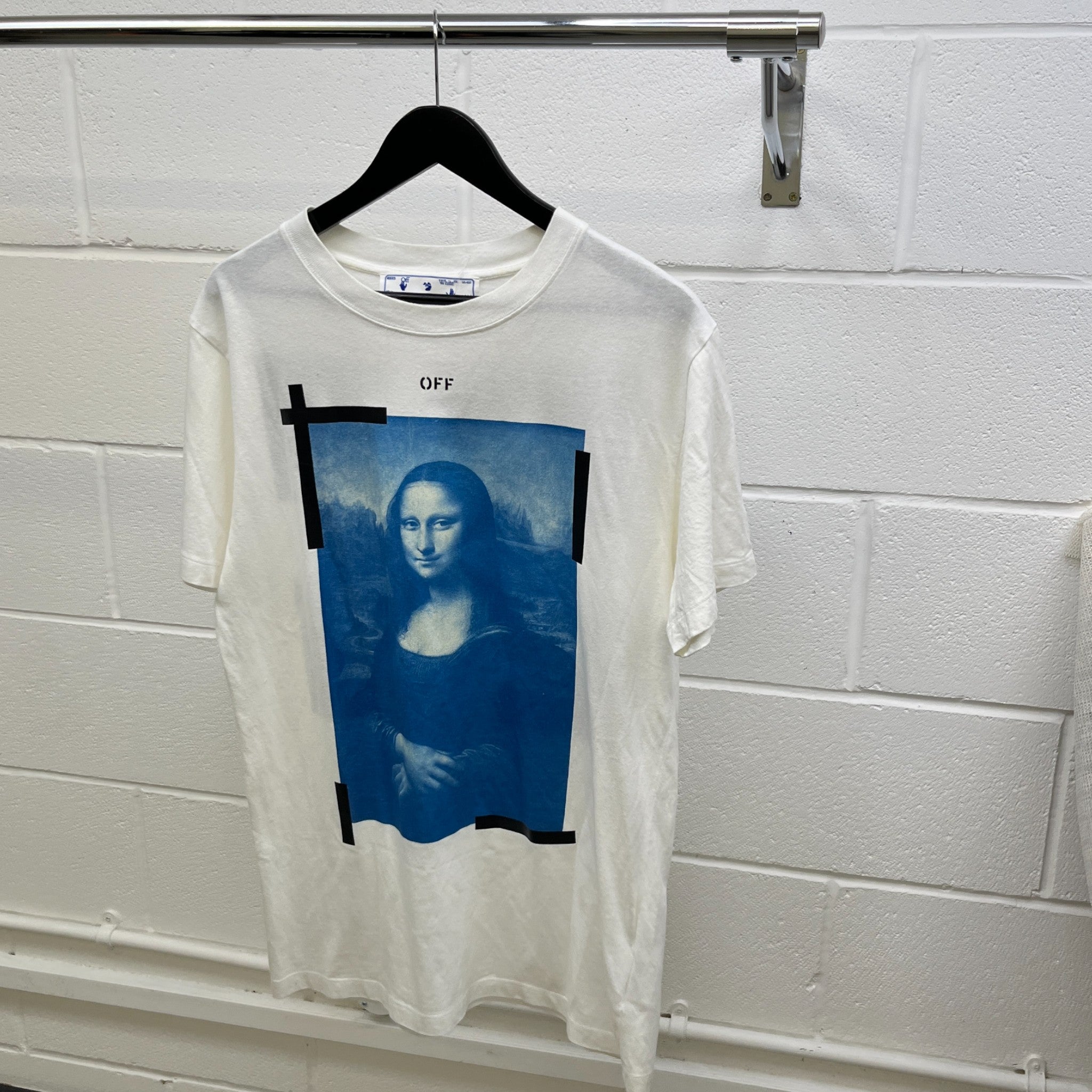 Men's Mona Lisa T-Shirt White Size M