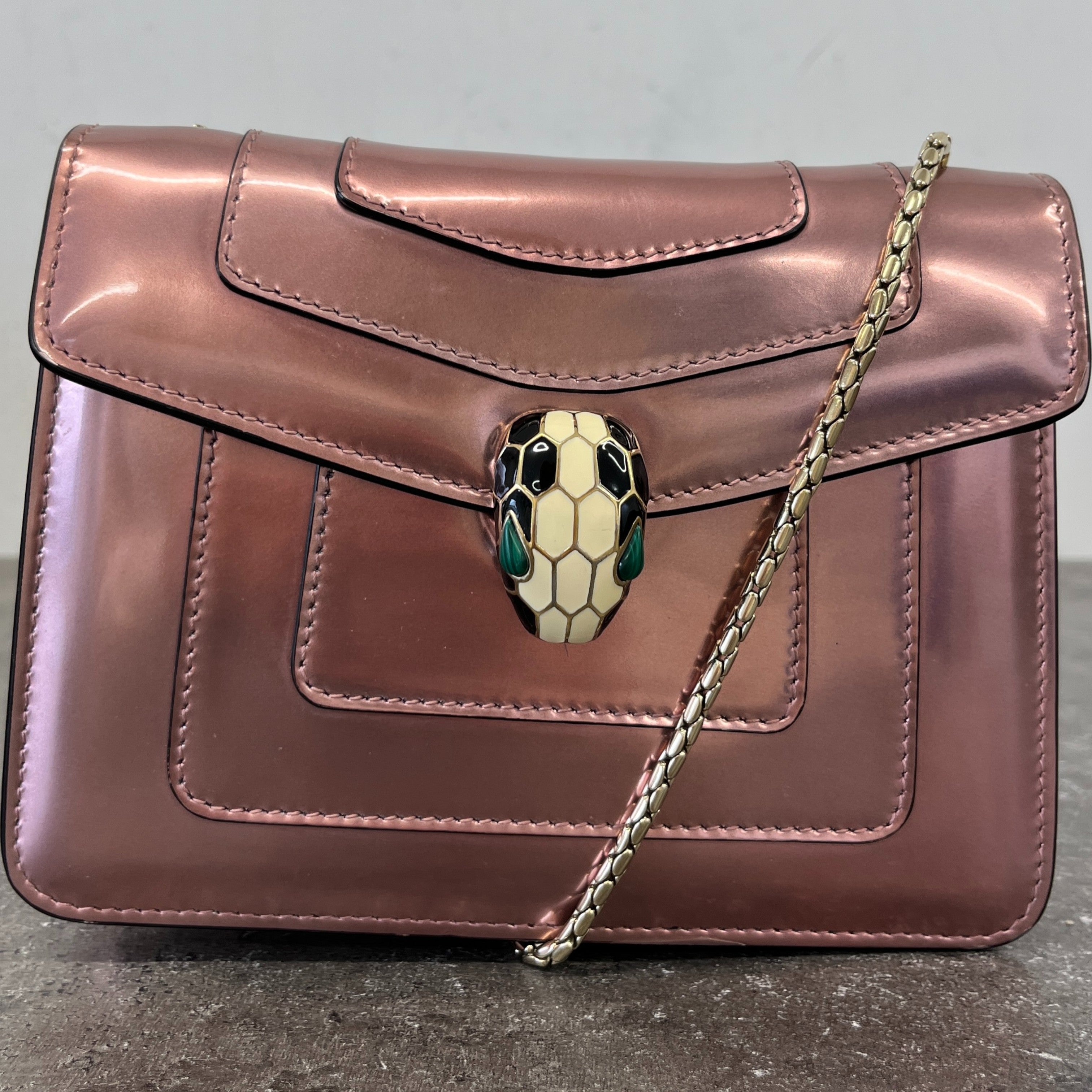 Women's Serpenti Forever Crossbody Bag Pink