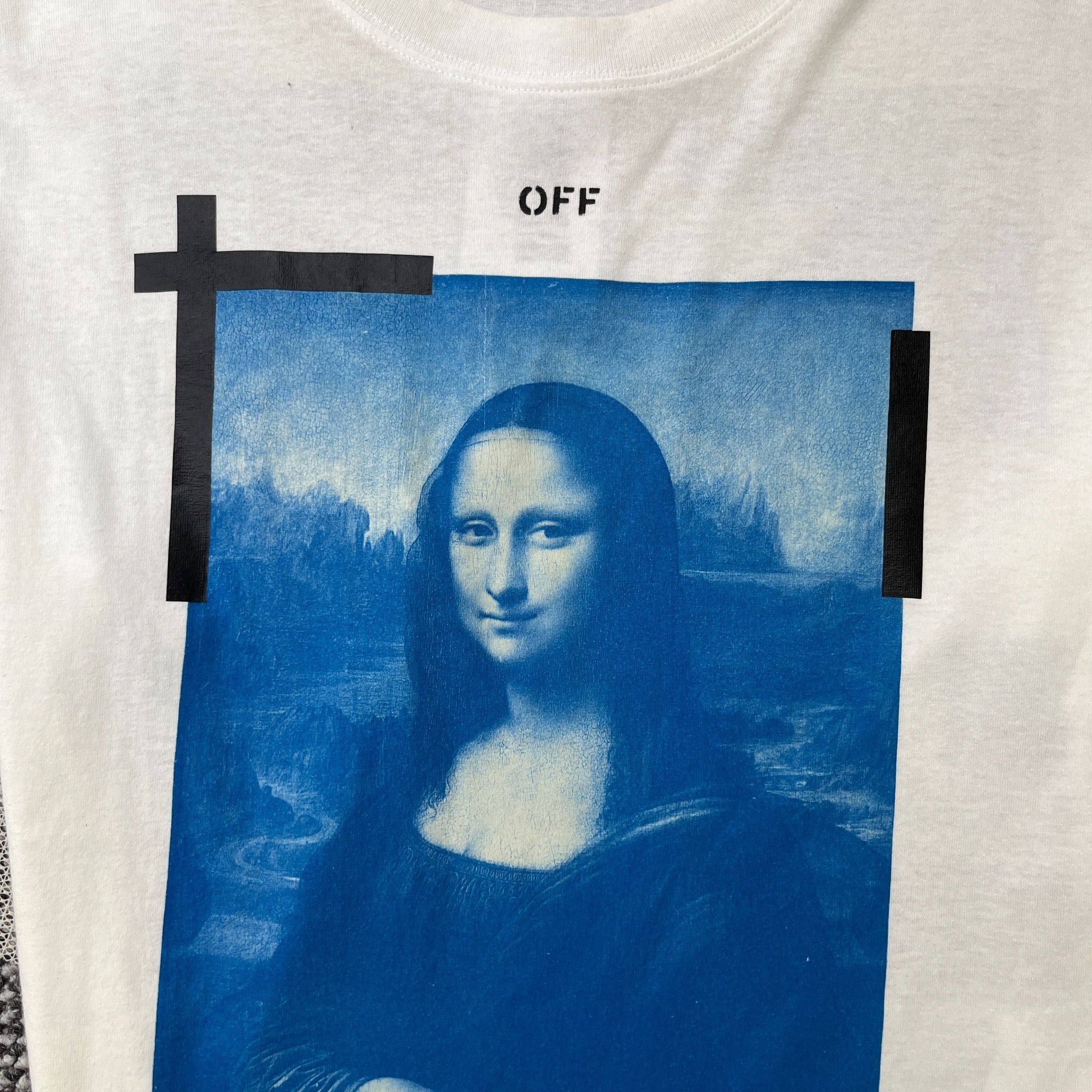 Men's Mona Lisa T-Shirt White Size M