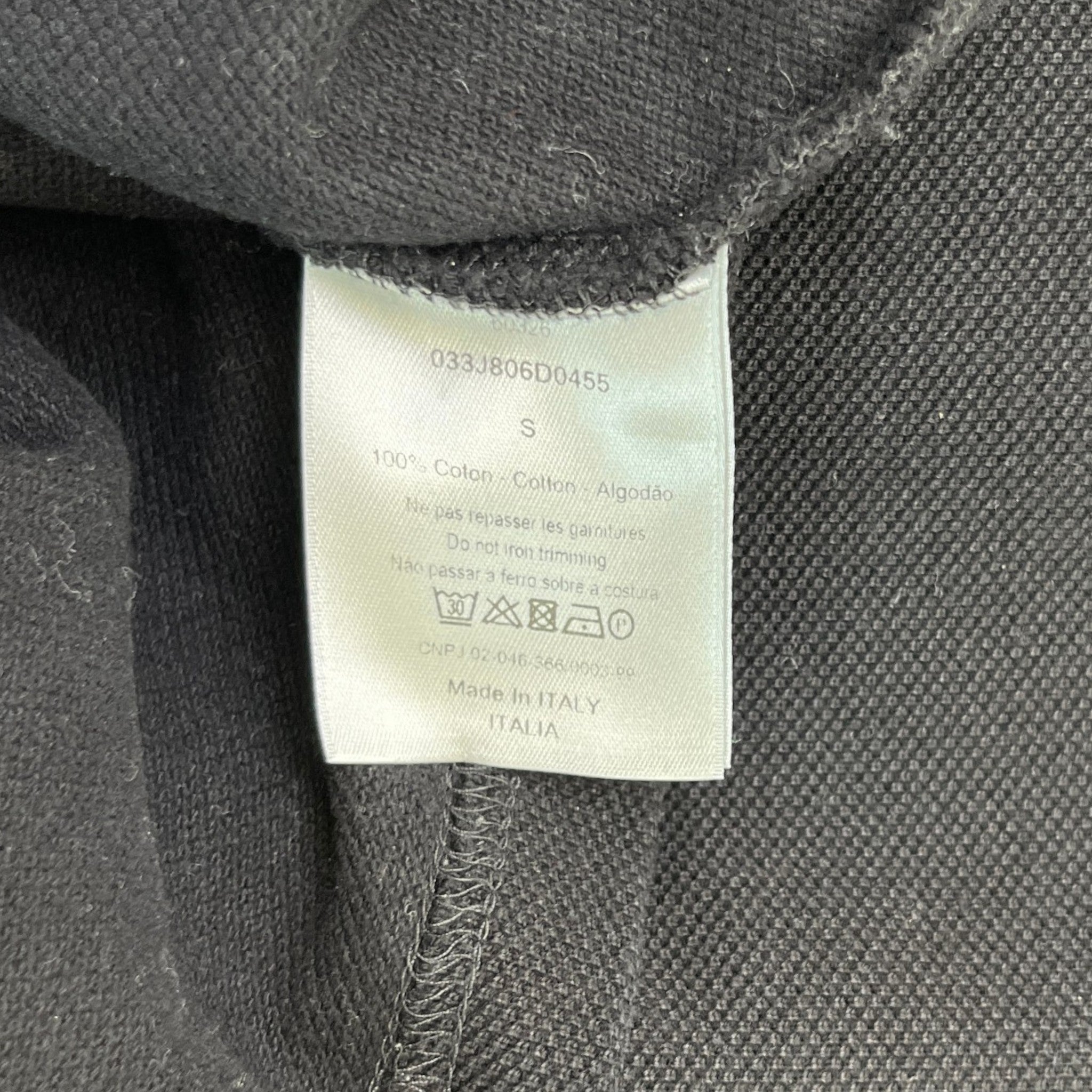 Men's X Shawn Stussy Embroidered Logo Polo Shirt Black Size S