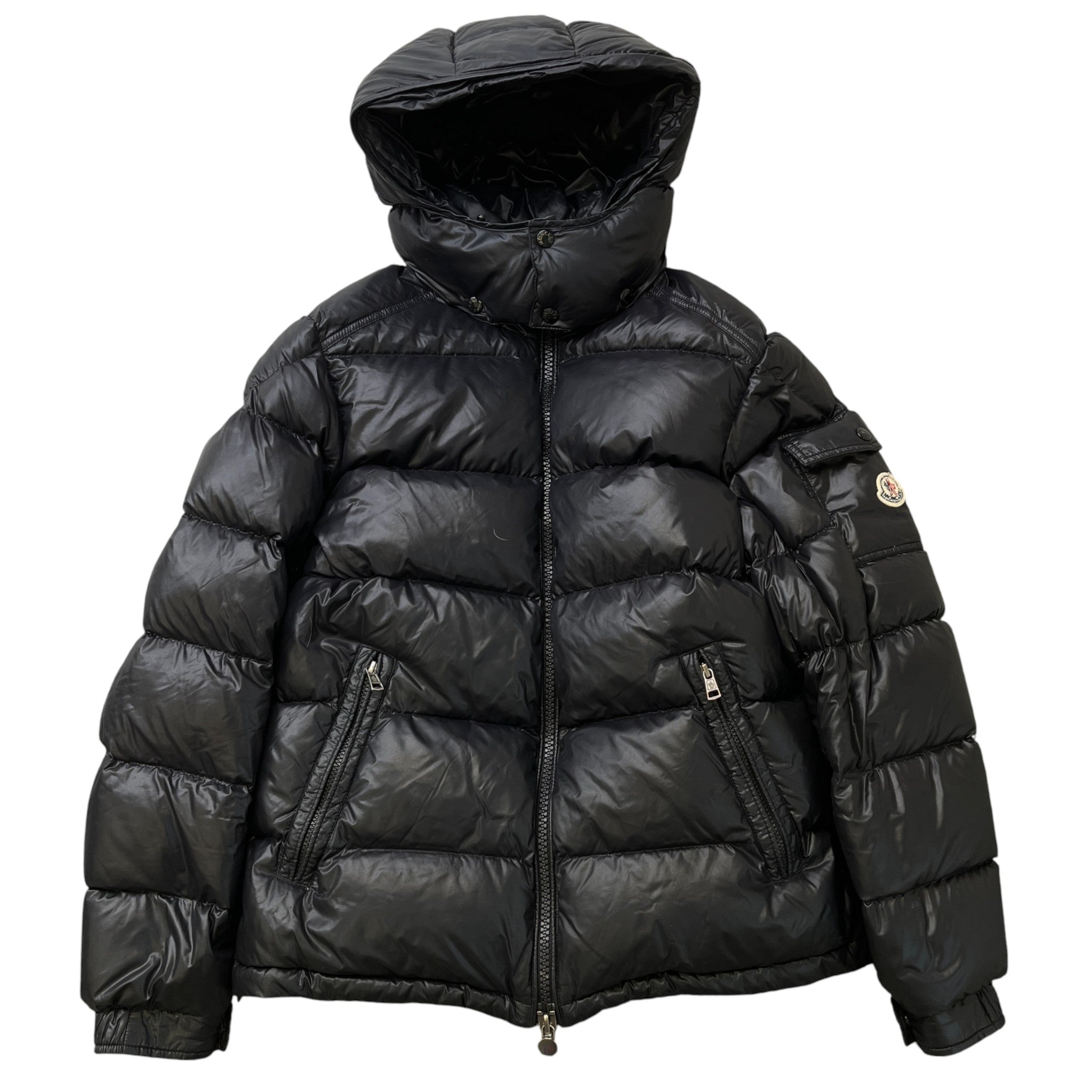 Men's Maya Hooded Jacket Black Size 4 / XL