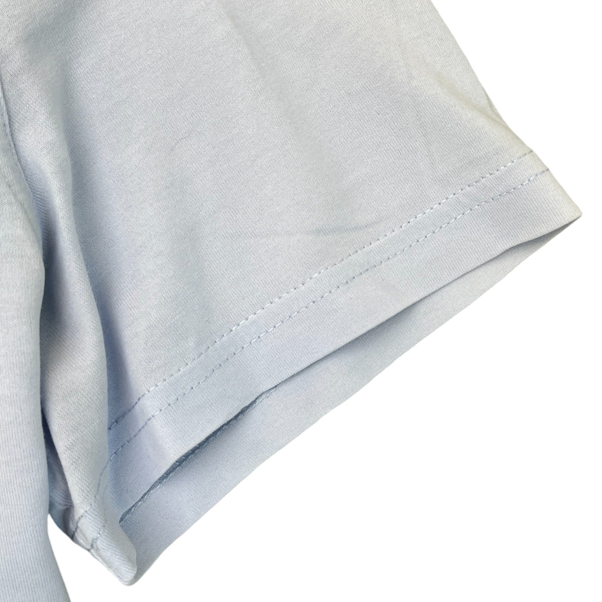 Men's Star Patch T-Shirt Blue Size S