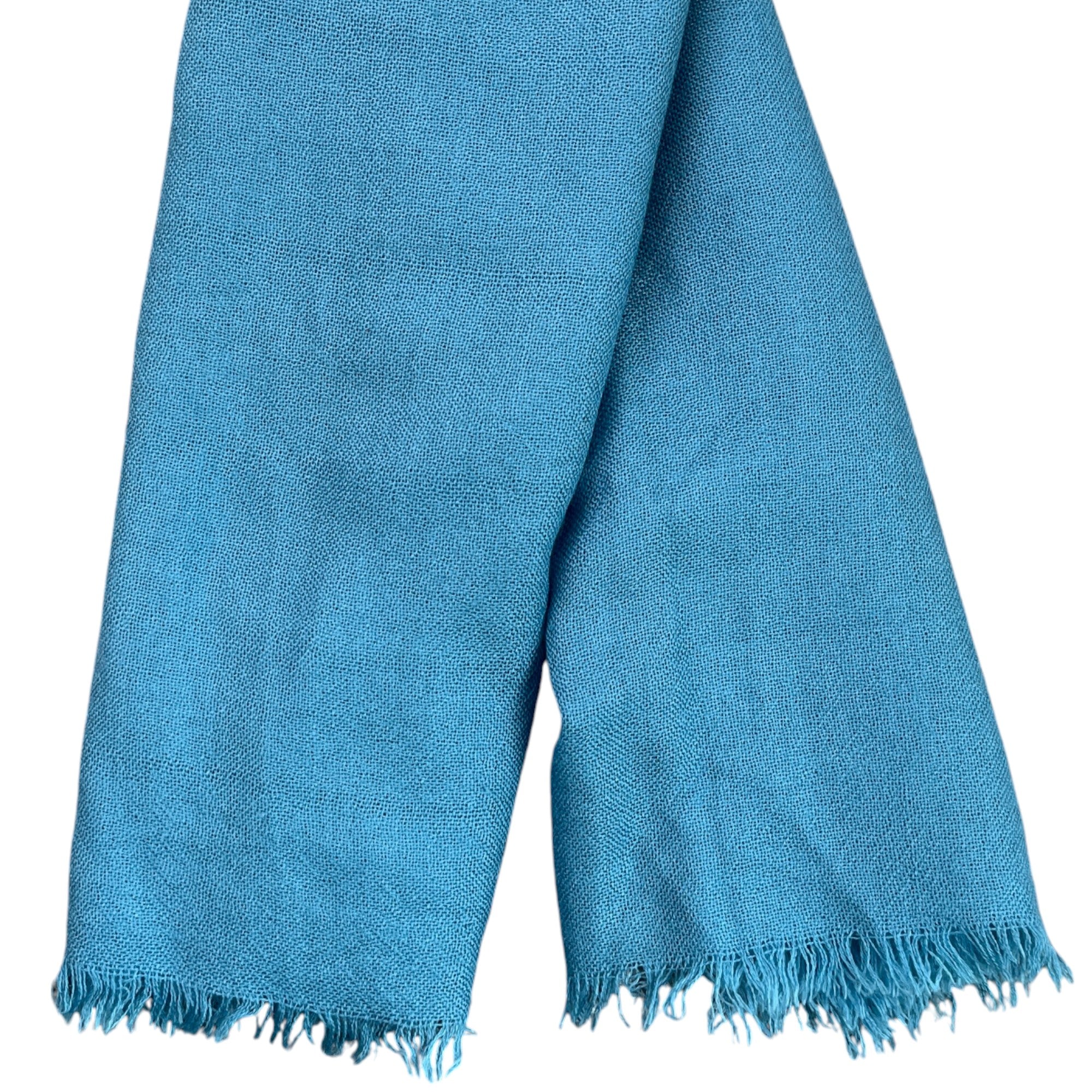 Women's Cashmere Fine Scarf Blue