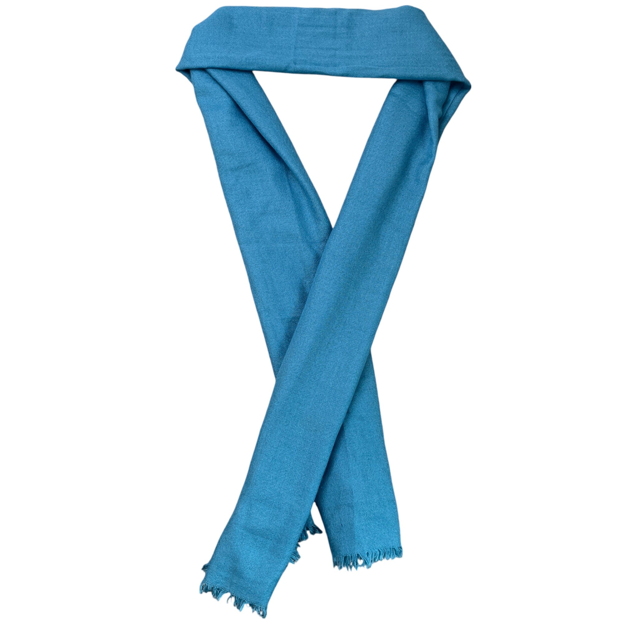 Women's Cashmere Fine Scarf Blue