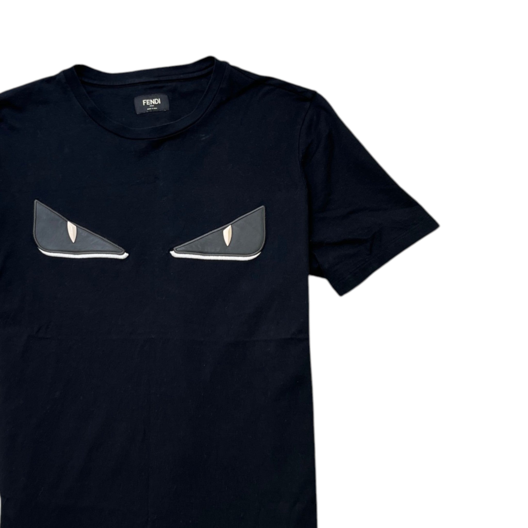 Men's Monster Eye T-Shirt Black Size IT 46 / UK S