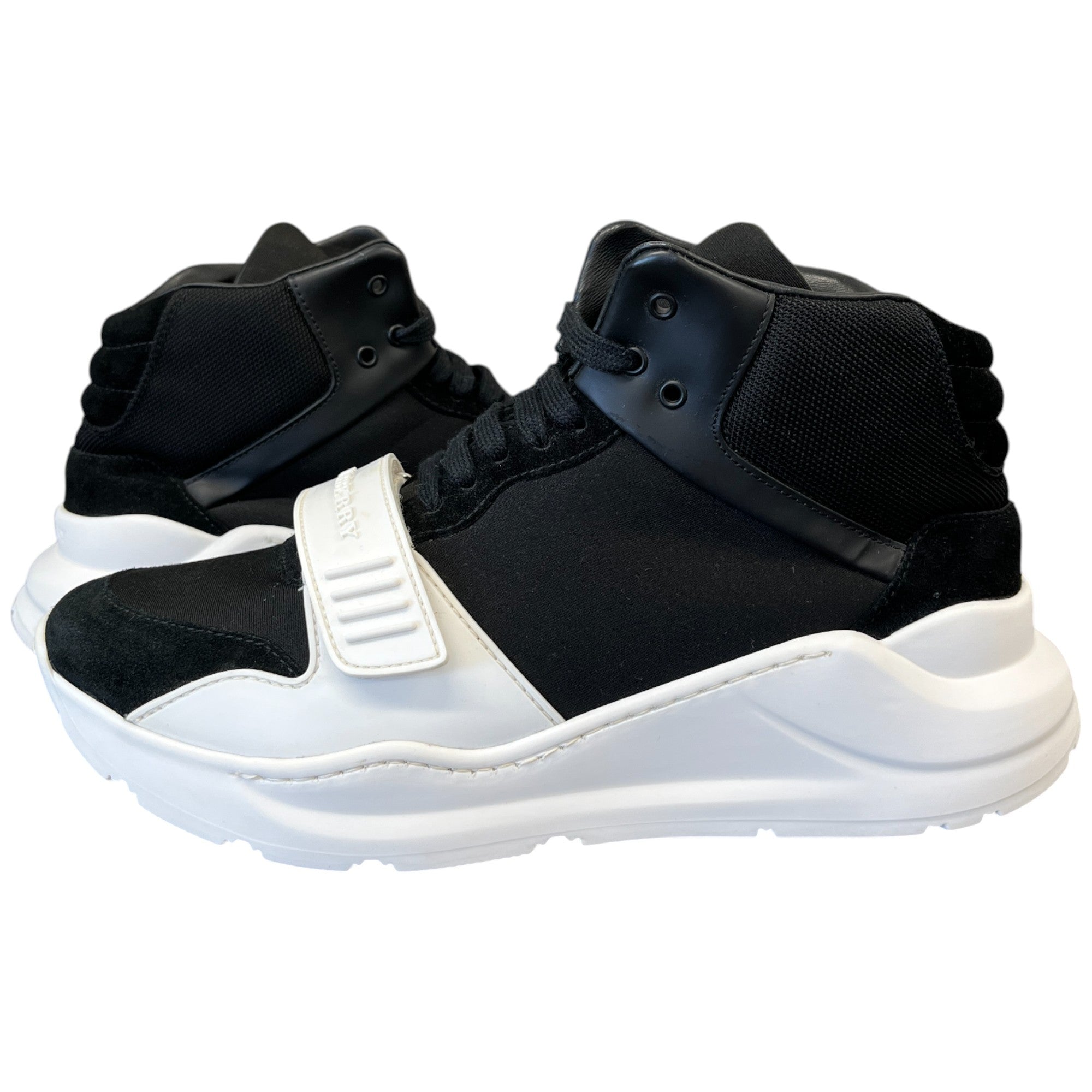 Men's Regis High Trainers Black Size EU 40 / UK 6