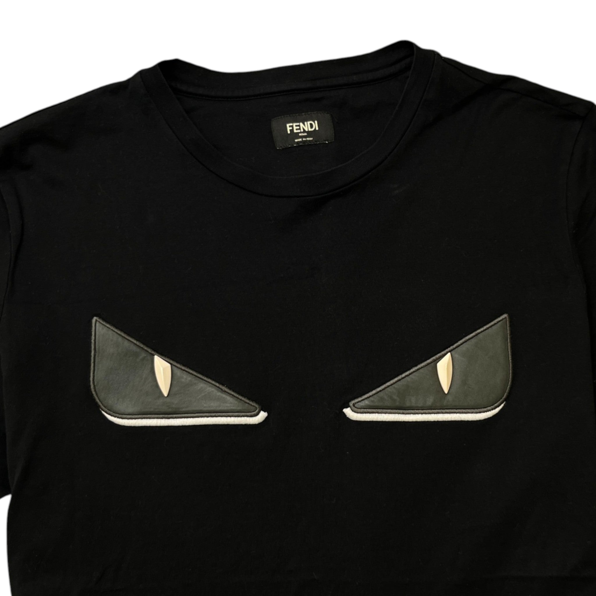Men's Monster Eye T-Shirt Black Size IT 46 / UK S