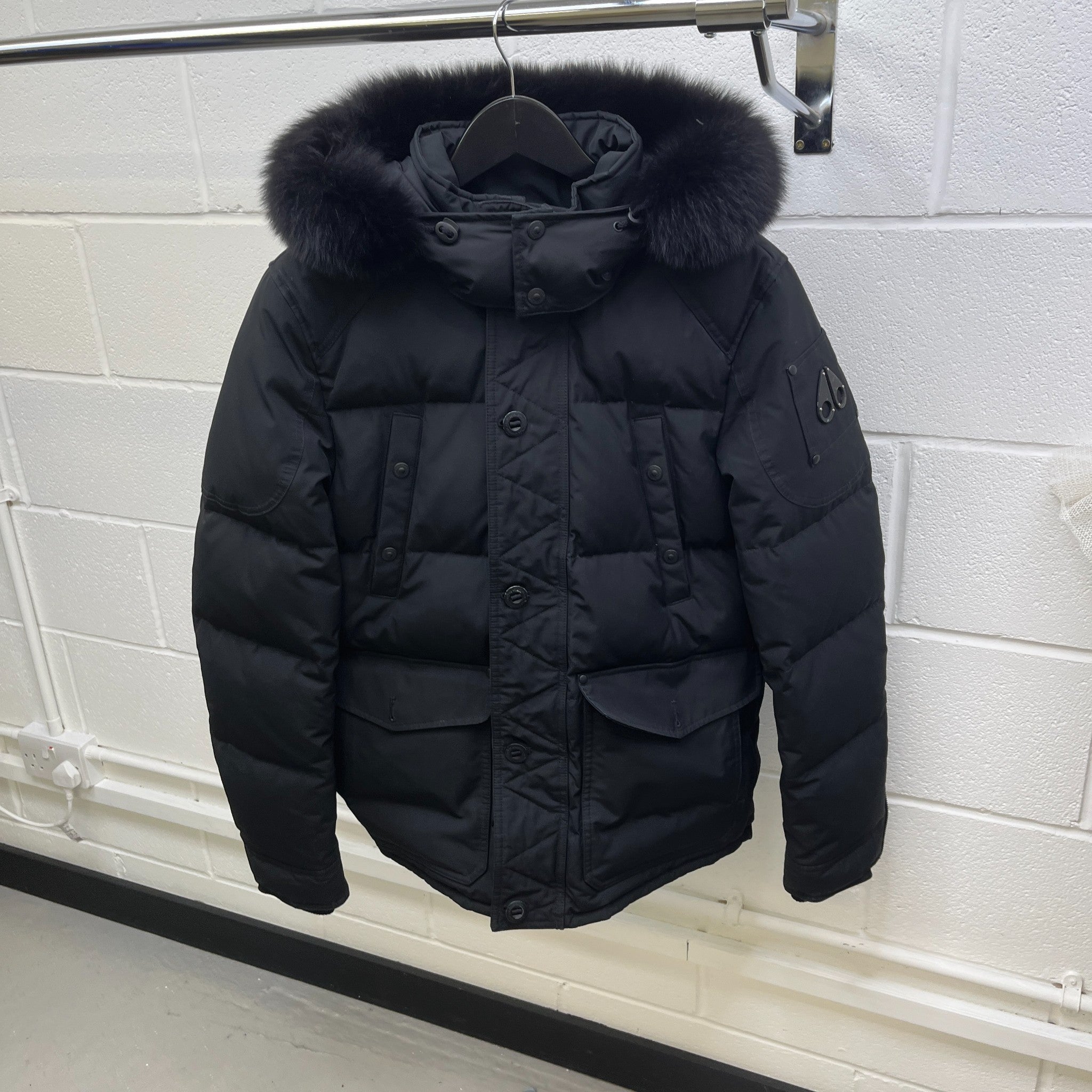 Men's Big Ridge Down Jacket Black Size M