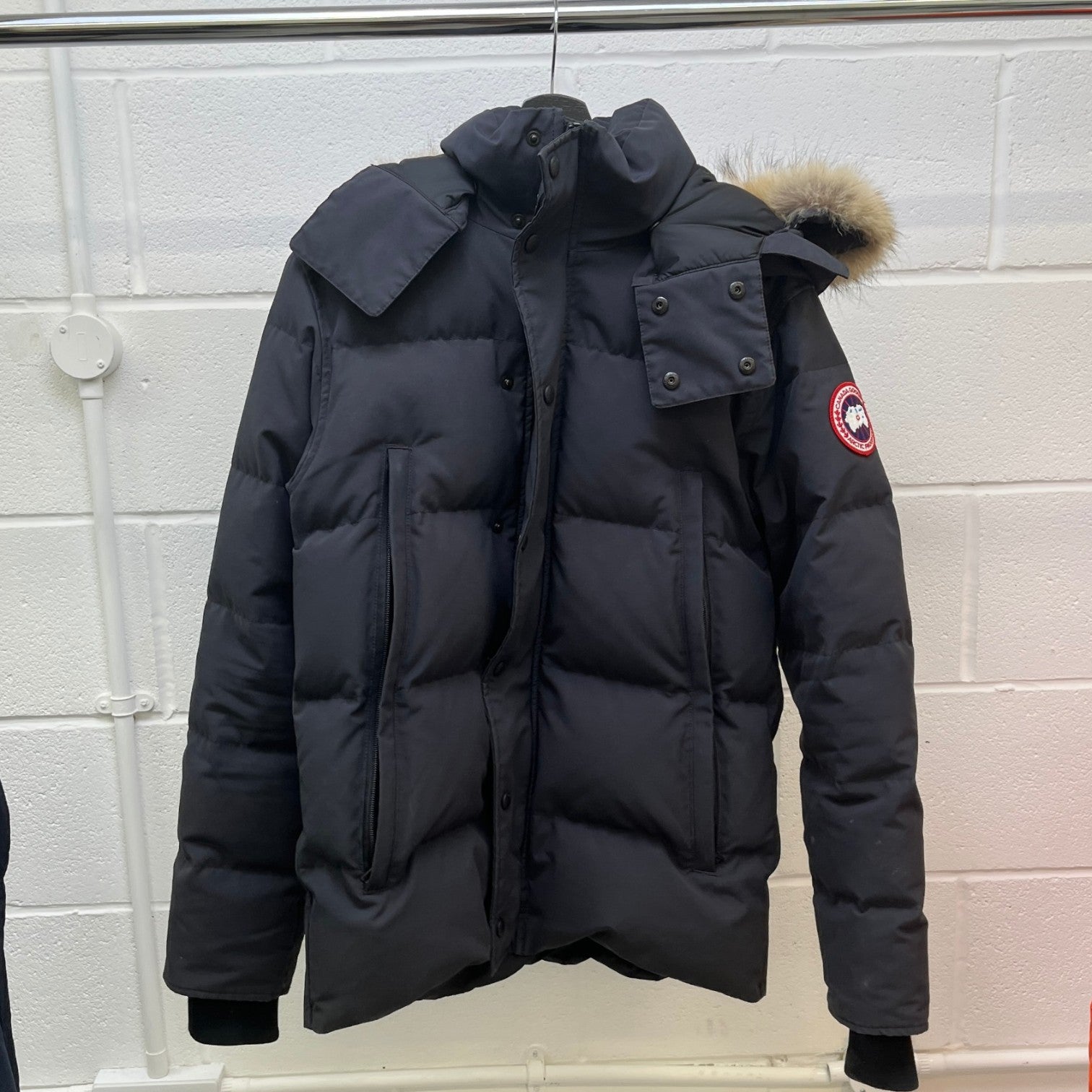 Men's Wyndham Down Jacket Black Size S