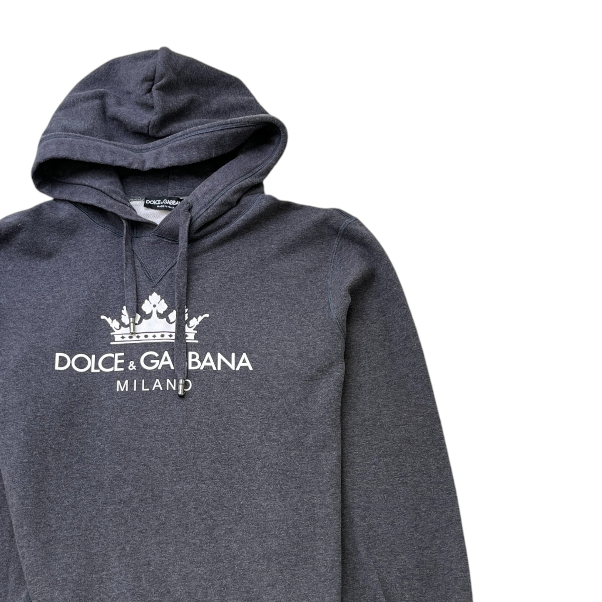 Men's Milano Crown Hoodie Grey Size IT 52 / UK XL
