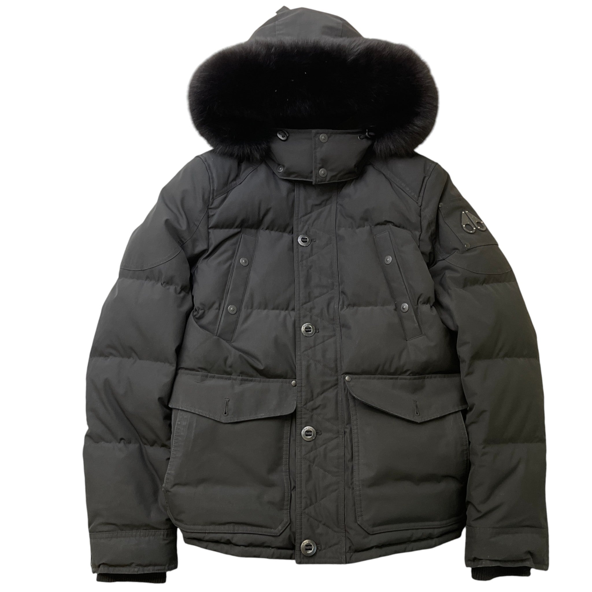 Men's Big Ridge Down Jacket Black Size M