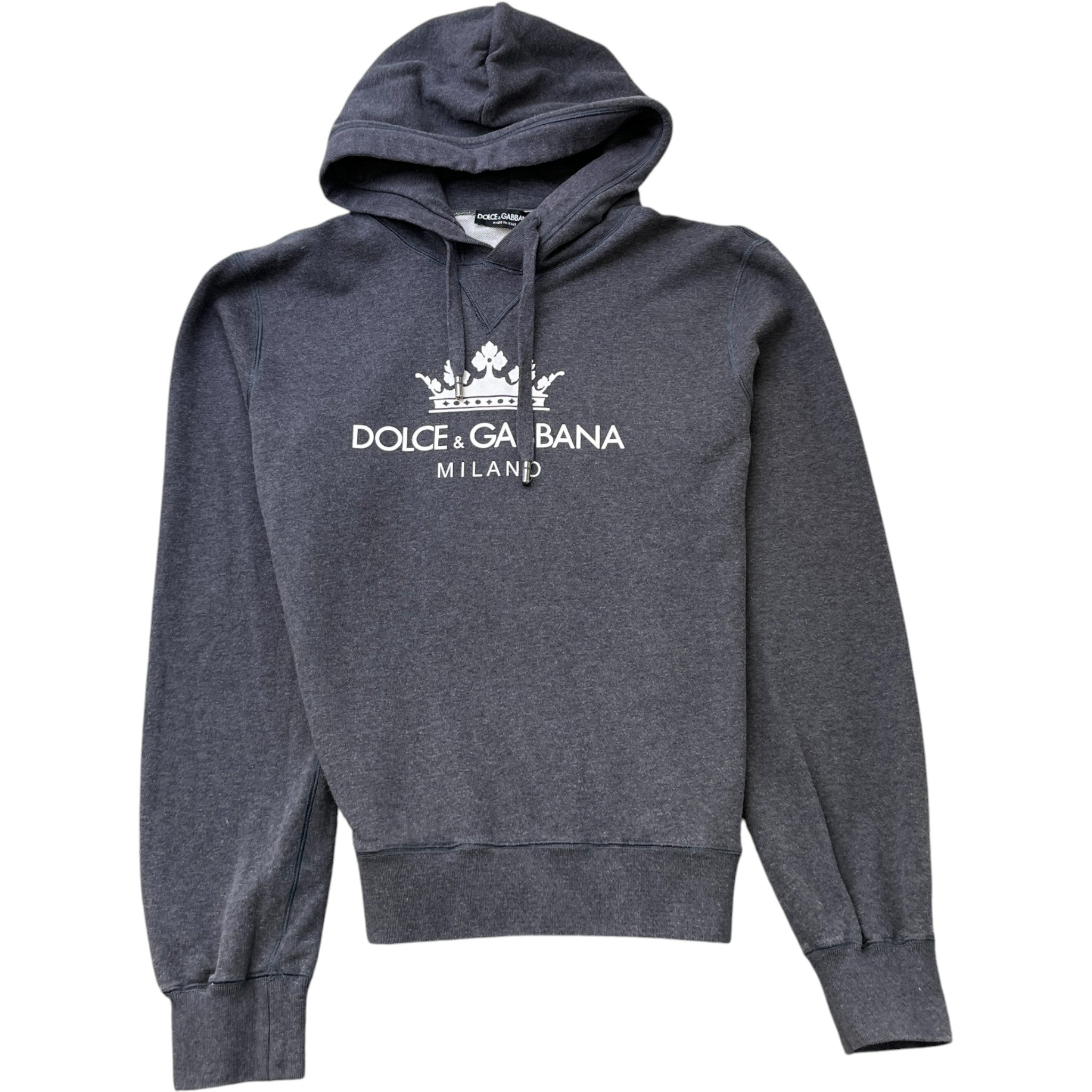 Men's Milano Crown Hoodie Grey Size IT 52 / UK XL