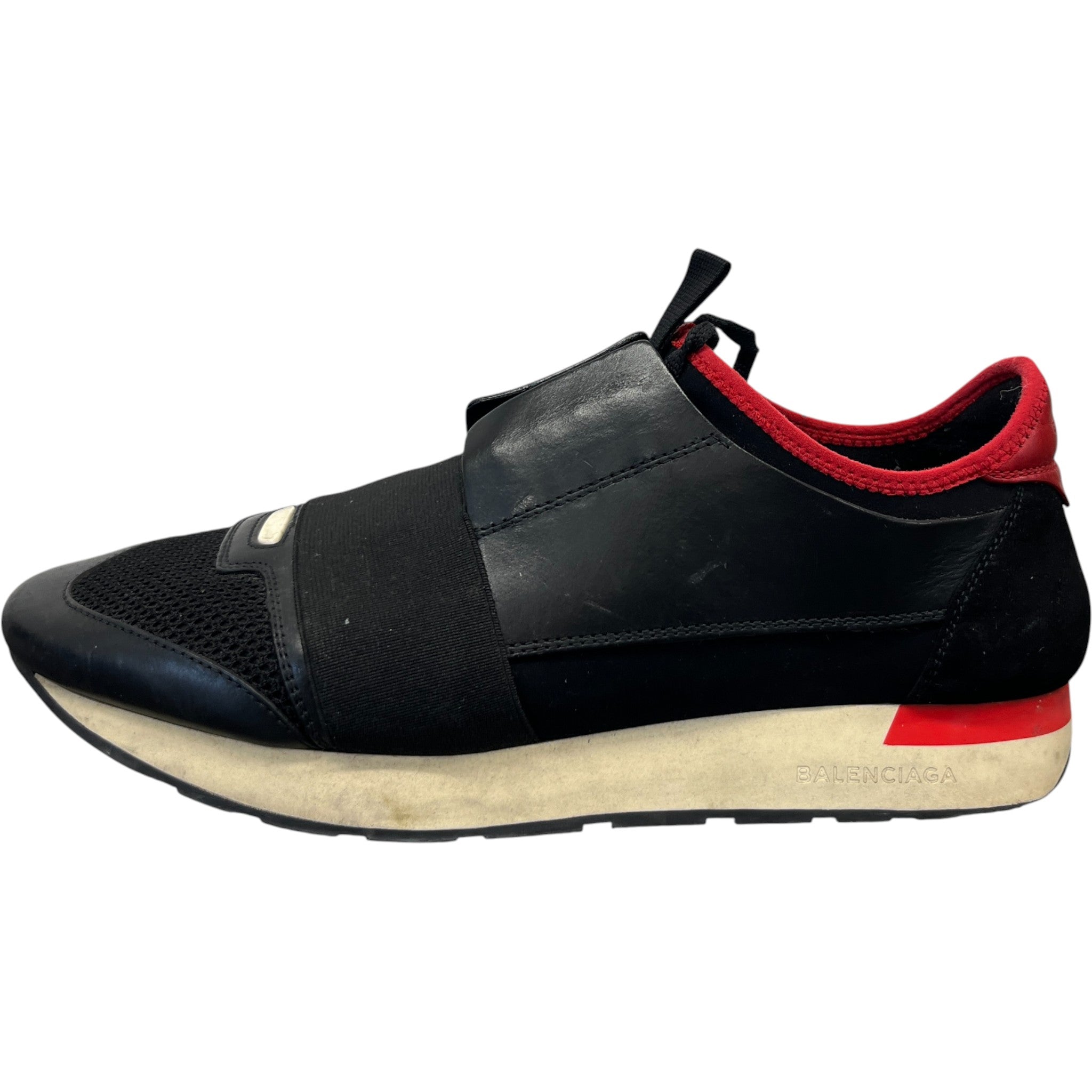 Men's Race Runner Low Trainers Black Size EU 41 / UK 7