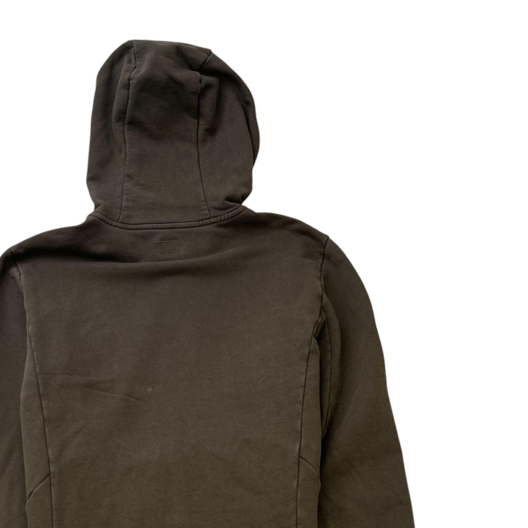 Men's Goggle Full-Zip Hoodie Khaki Size XL