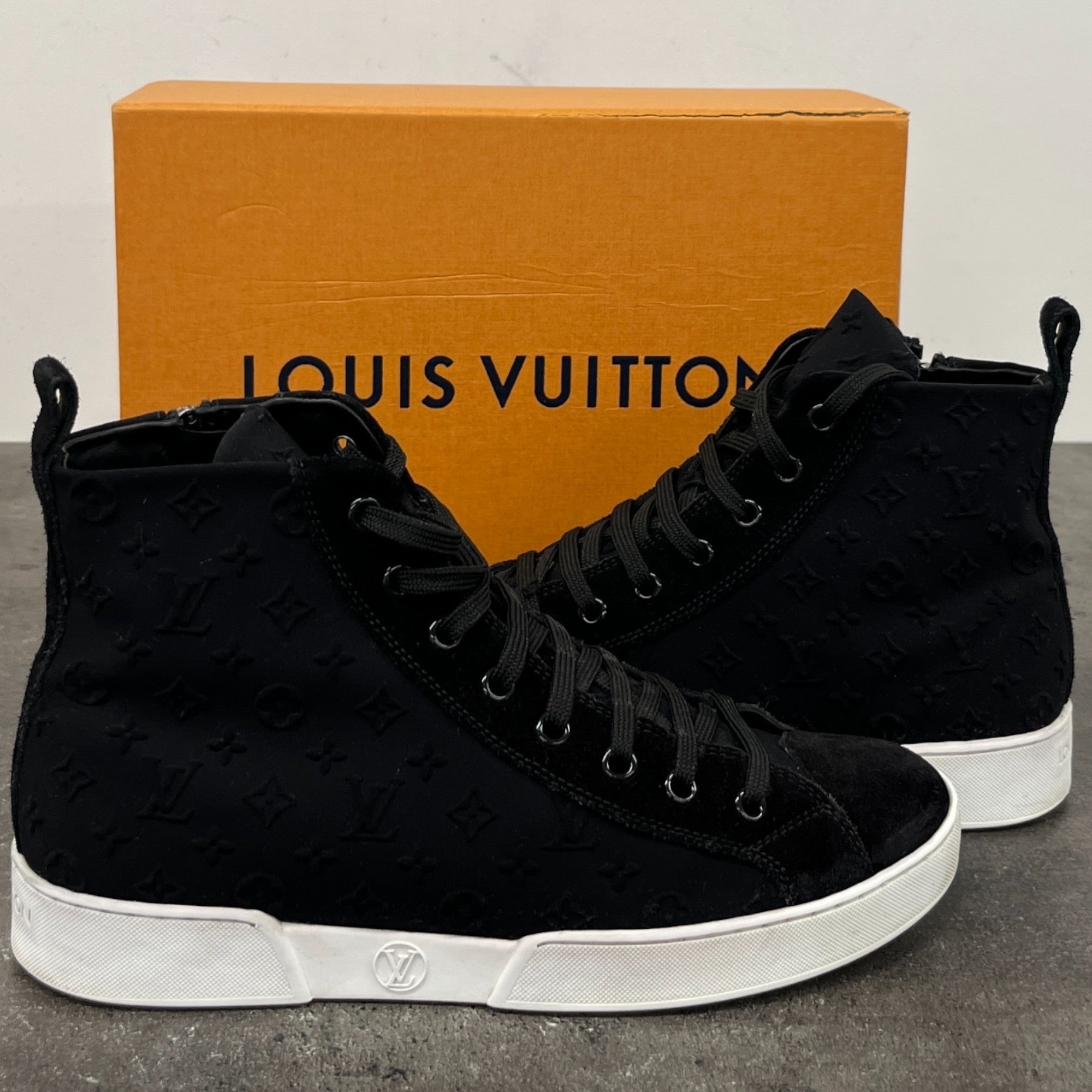 Women's Monogram Stellar High Trainers Black Size EU 36 / UK 3