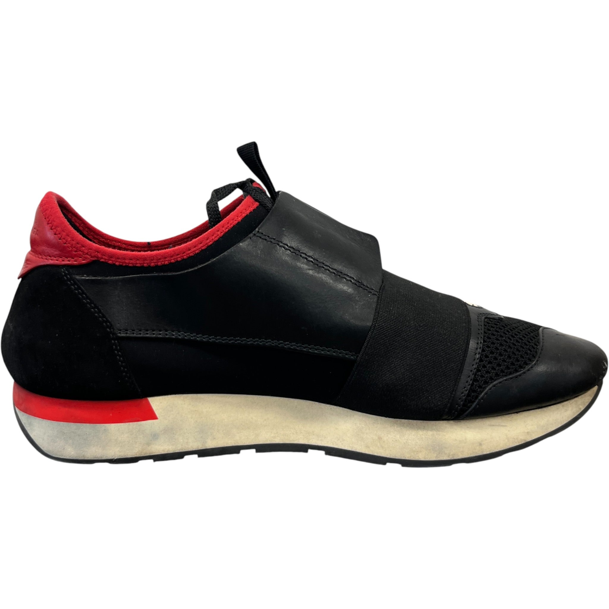 Men's Race Runner Low Trainers Black Size EU 41 / UK 7