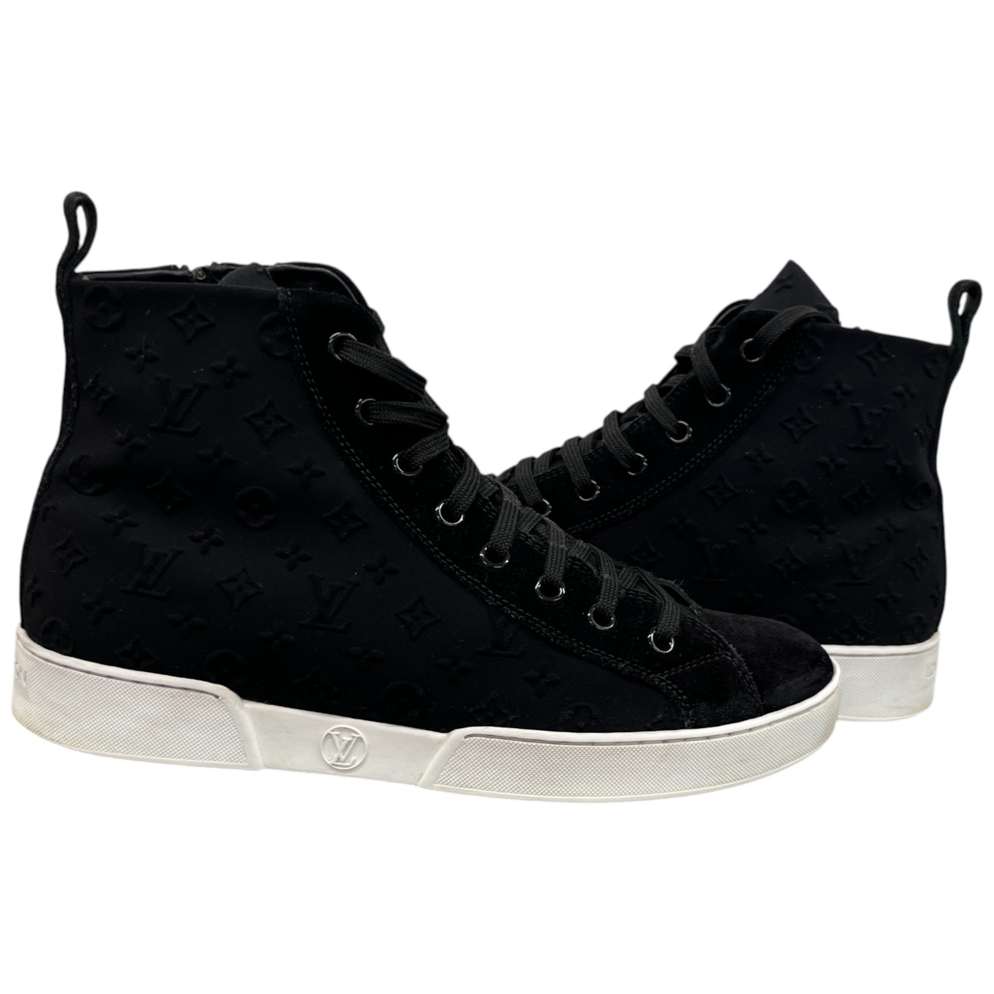Women's Monogram Stellar High Trainers Black Size EU 36 / UK 3