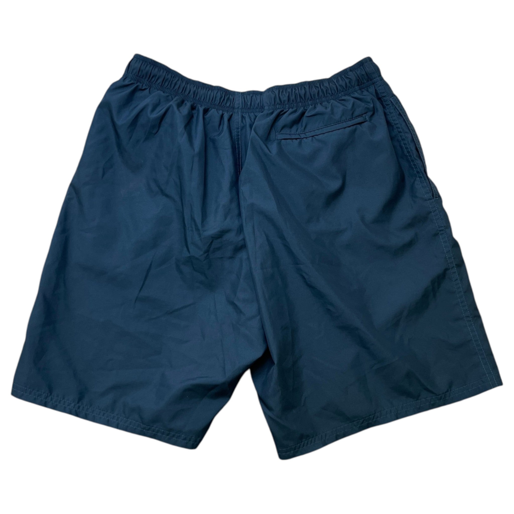 Men's Logo Print Swim Shorts Navy Size XXL