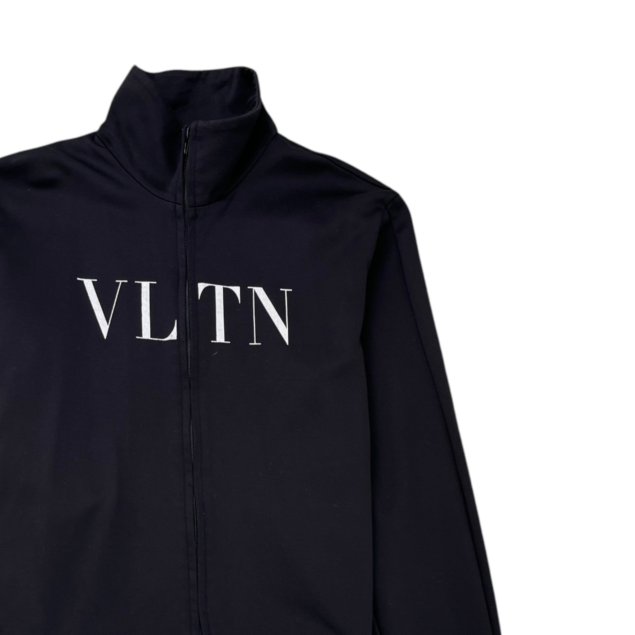 Men's Vltn Logo Track Jacket Black Size L