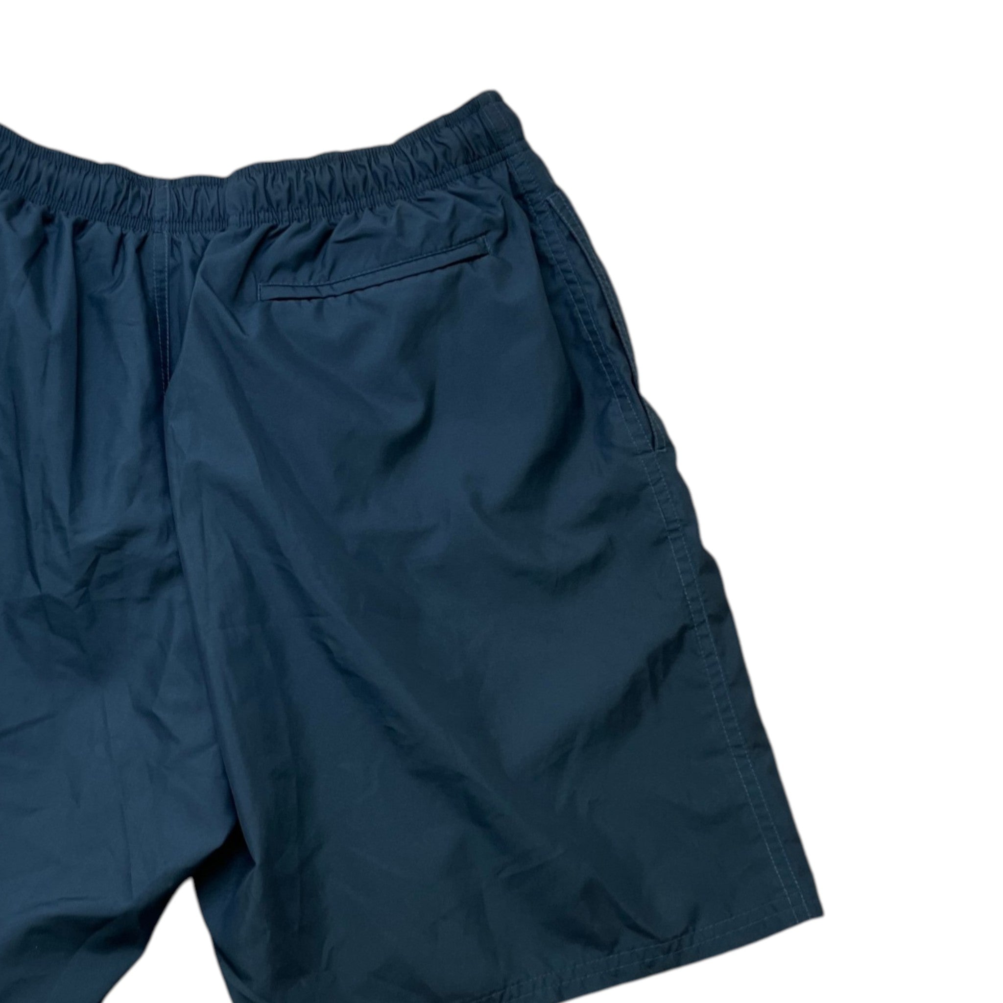 Men's Logo Print Swim Shorts Navy Size XXL