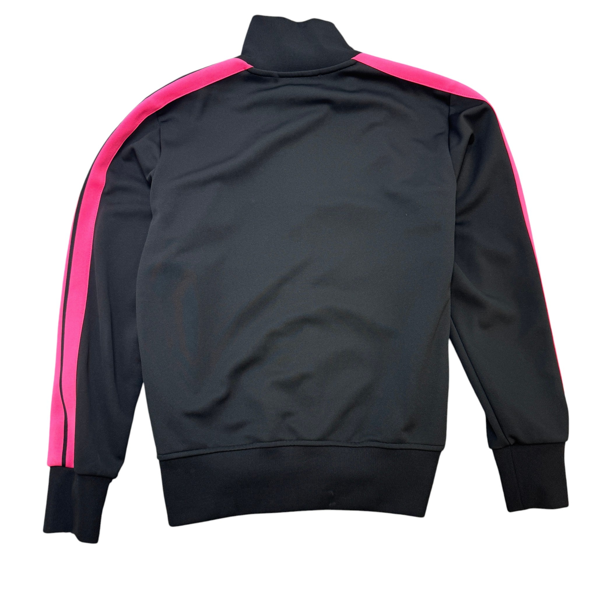 Men's Logo Print Track Jacket Black Size M