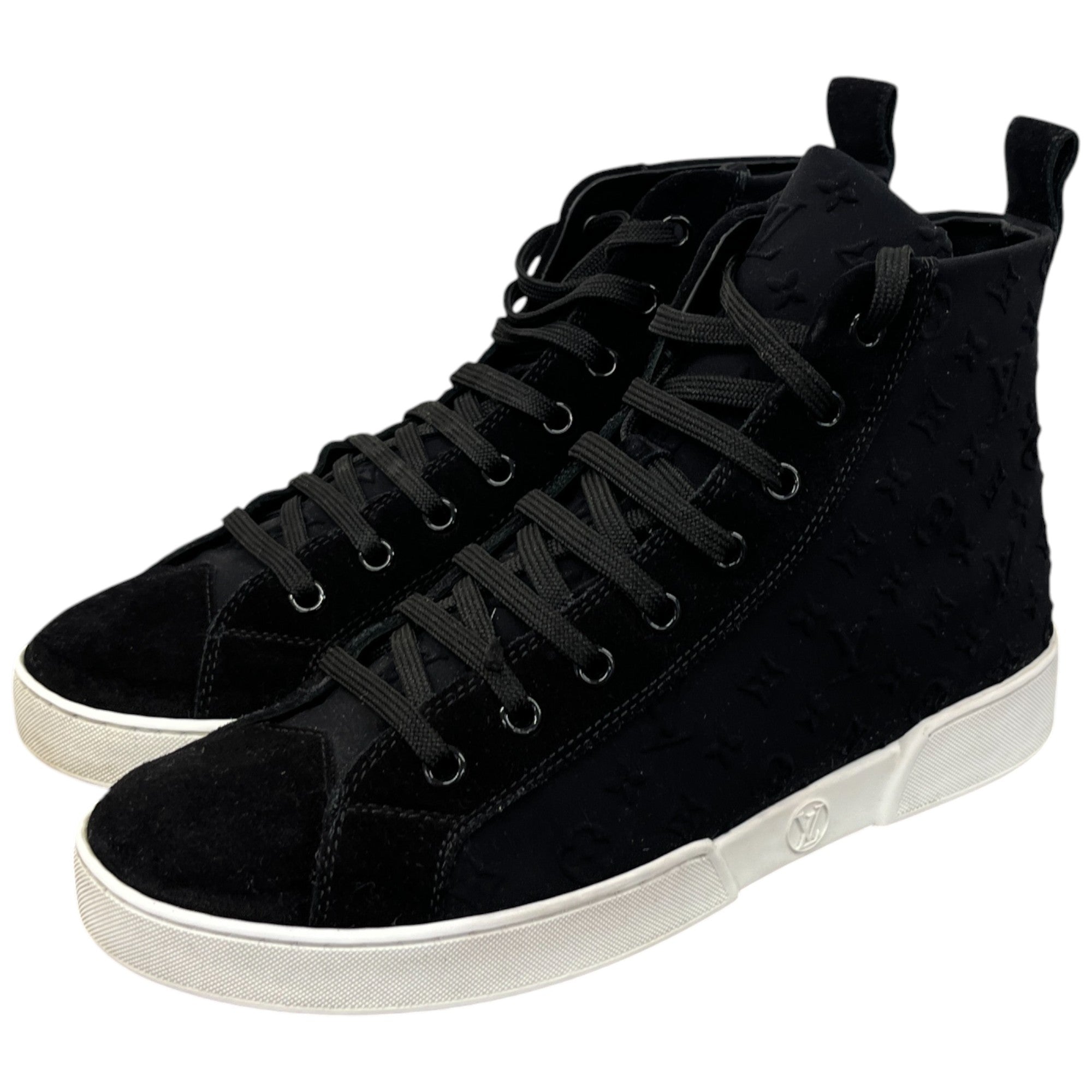 Women's Monogram Stellar High Trainers Black Size EU 36 / UK 3
