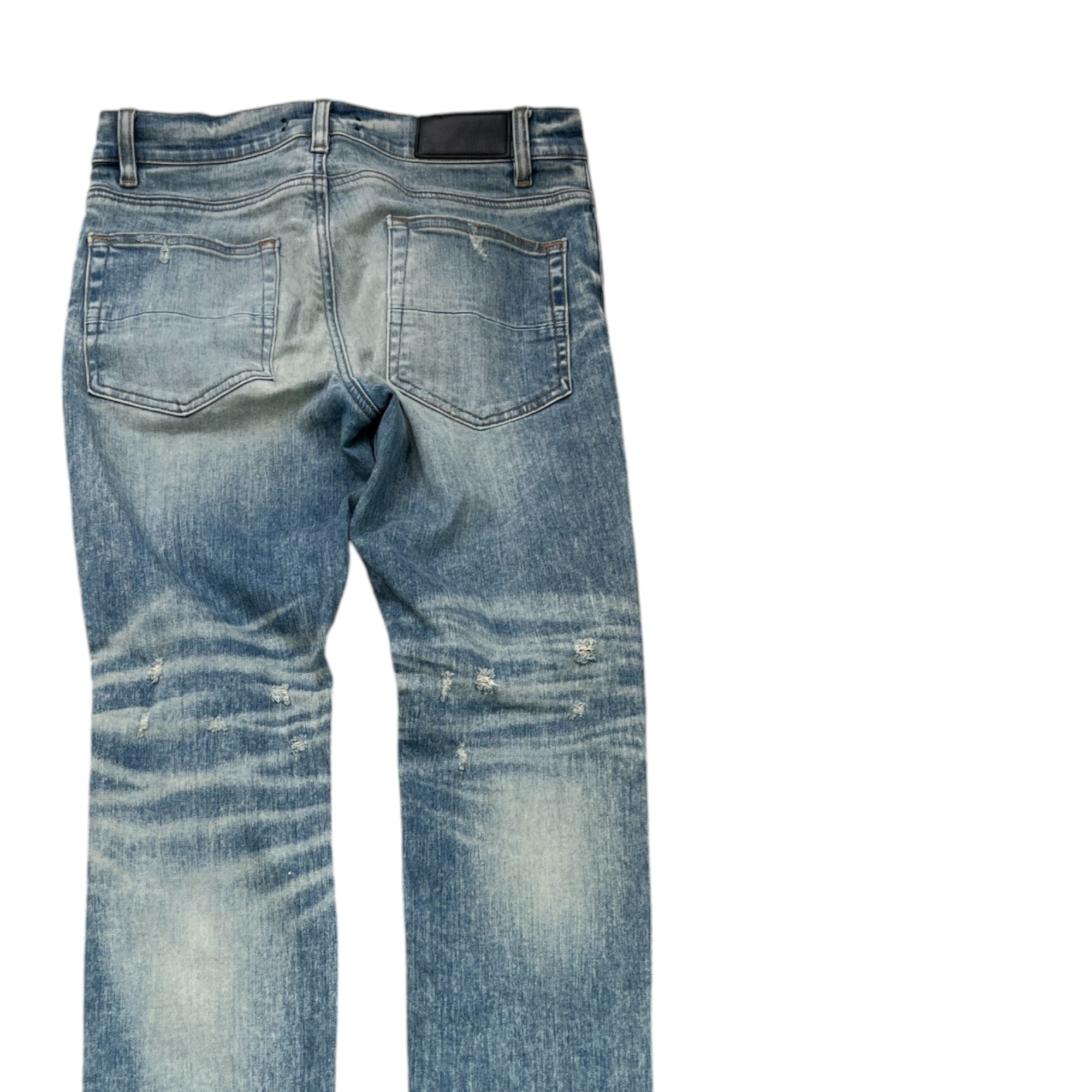 Men's Distressed Jeans Blue Size Waist 32"