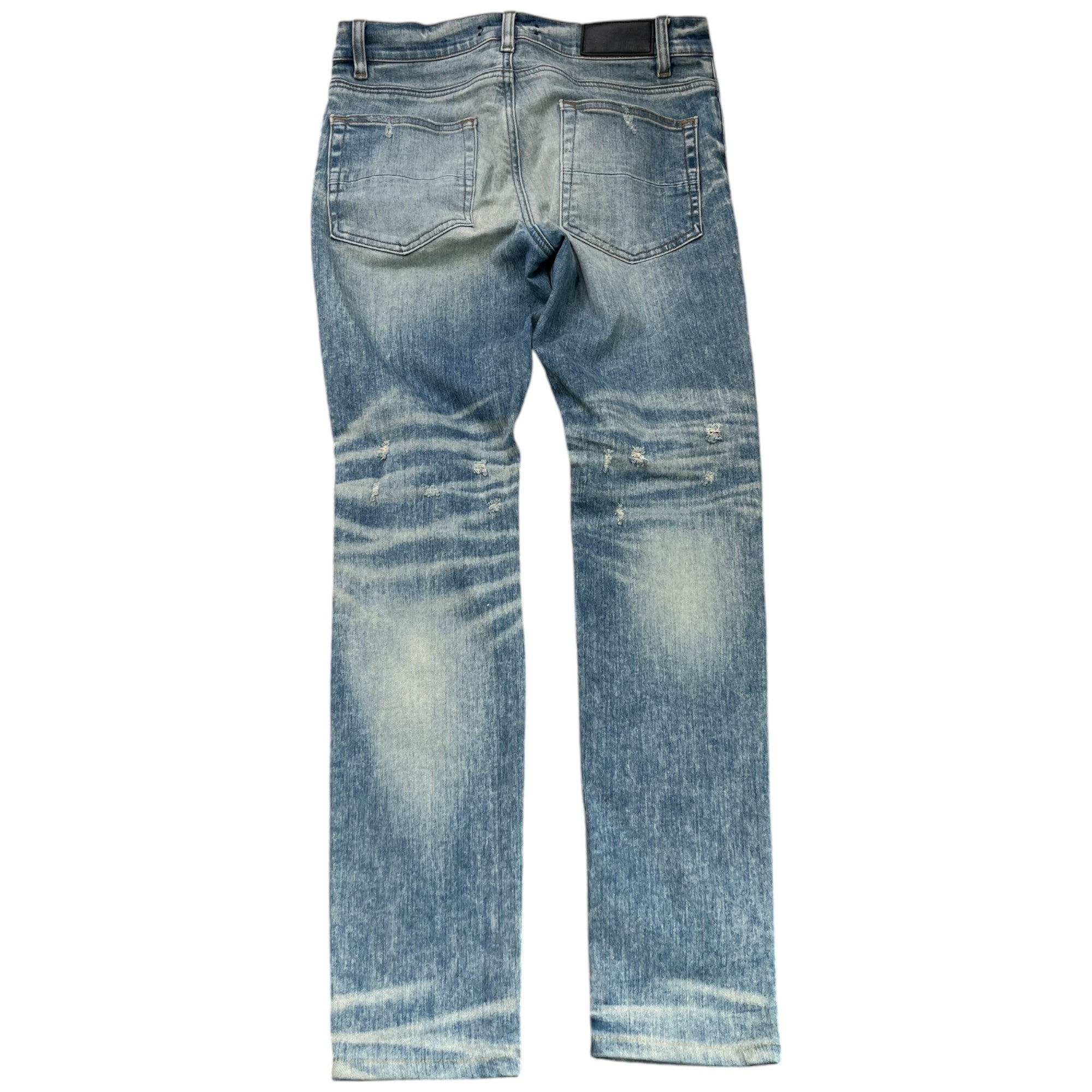 Men's Distressed Jeans Blue Size Waist 32"