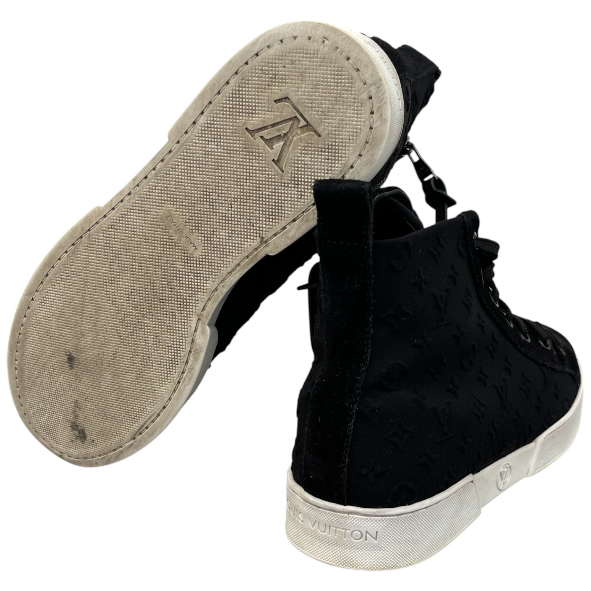 Women's Monogram Stellar High Trainers Black Size EU 36 / UK 3