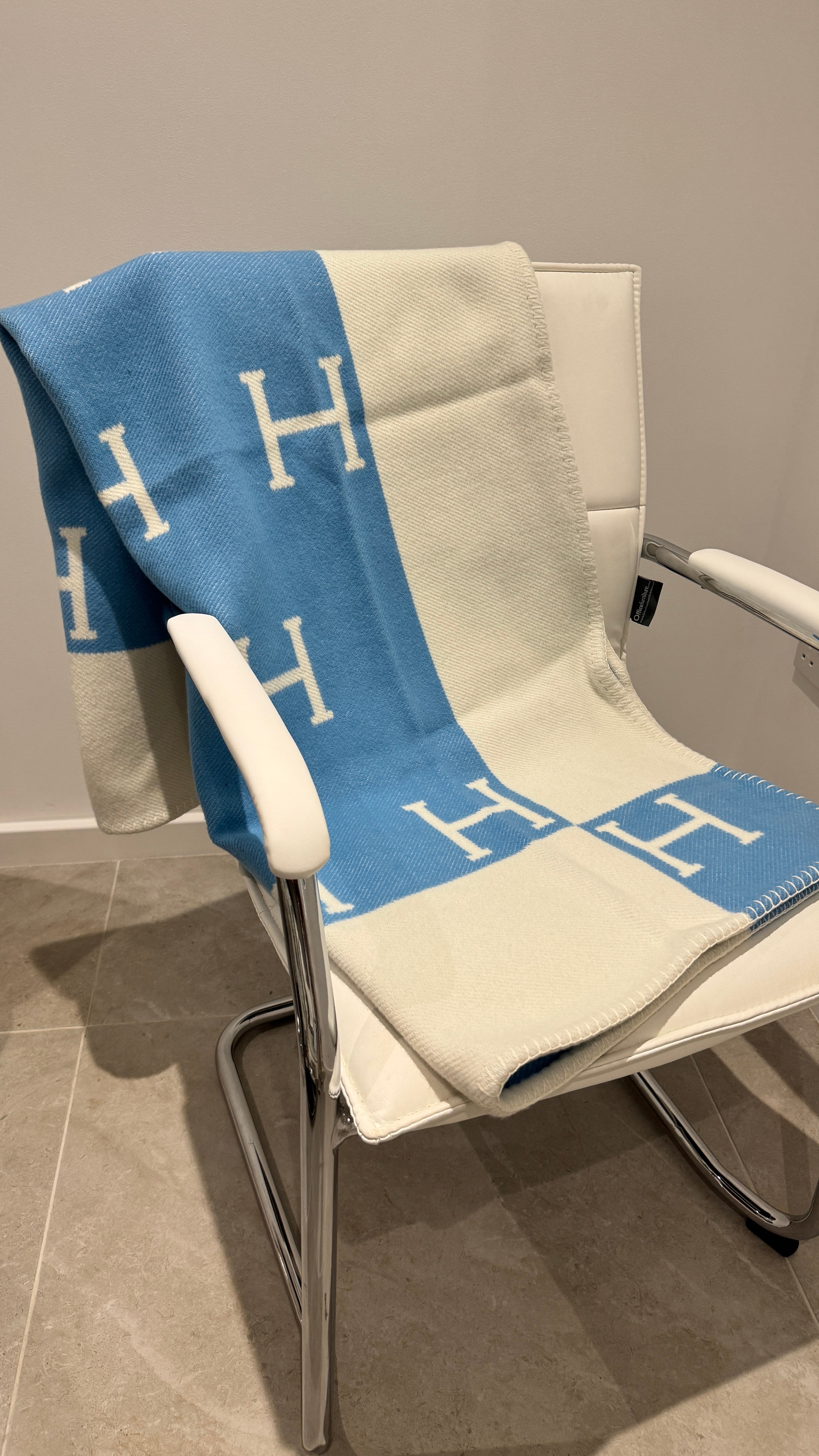 Avalon Baby Blanket Blue