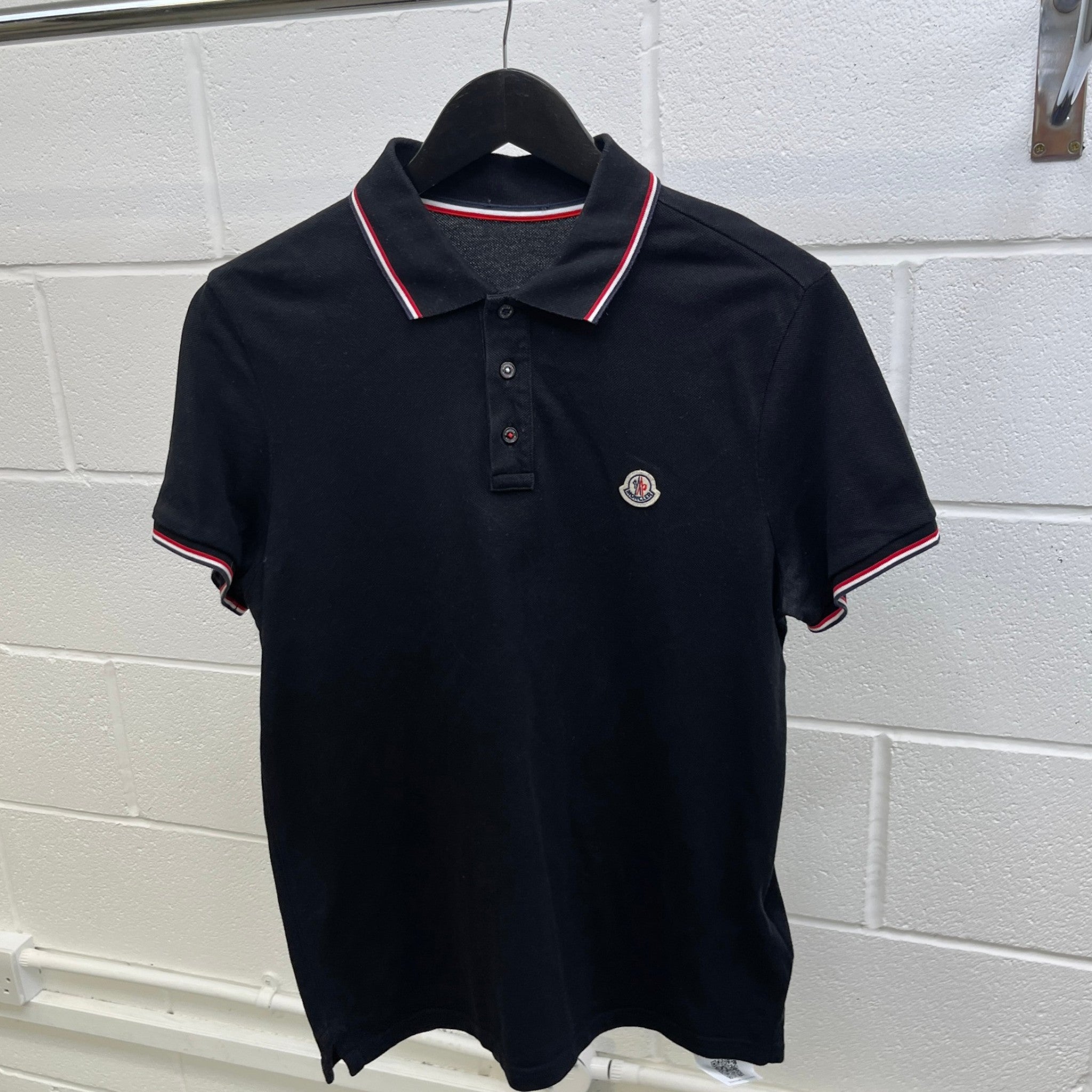 Men's Maglia Polo Shirt Black Size M