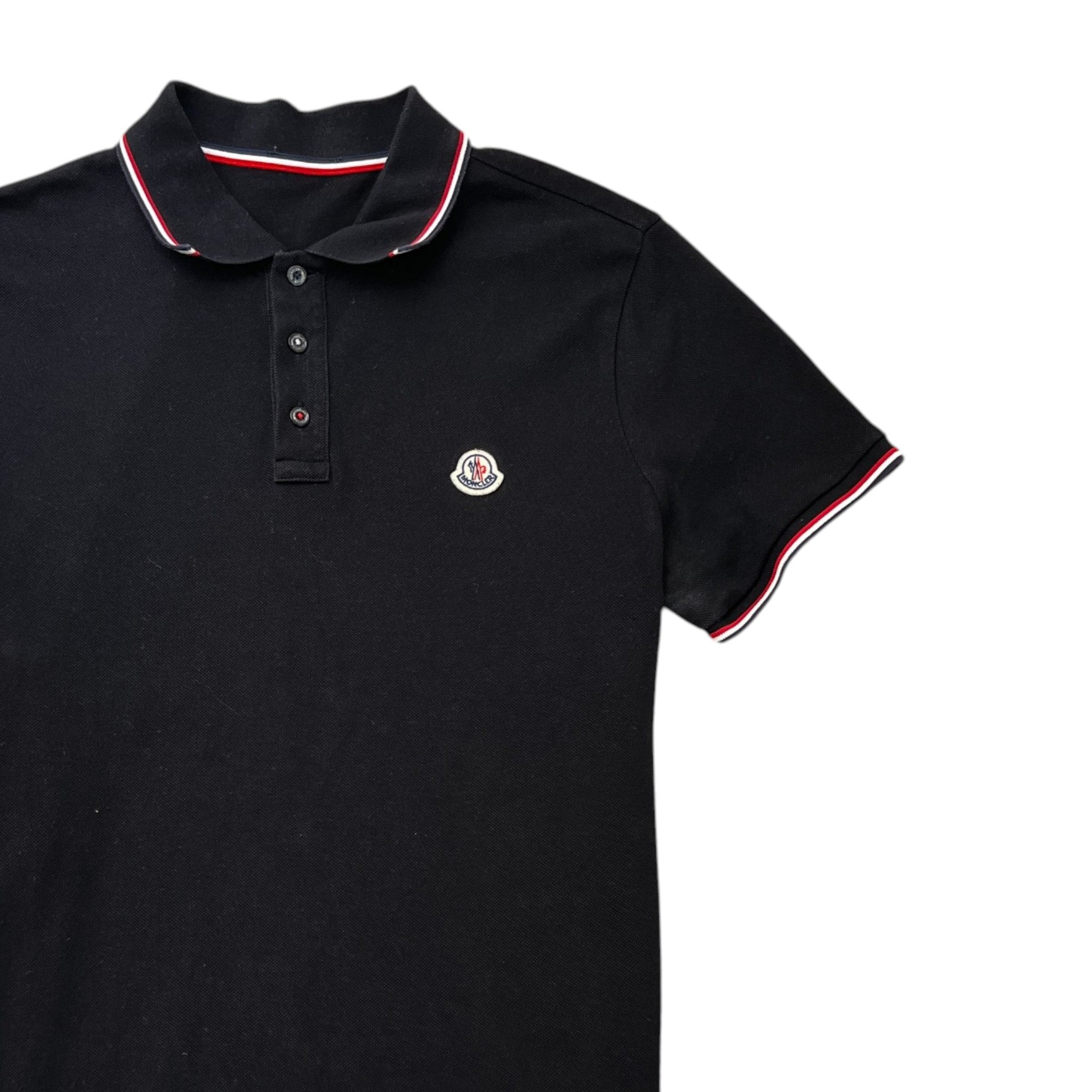 Men's Maglia Polo Shirt Black Size M
