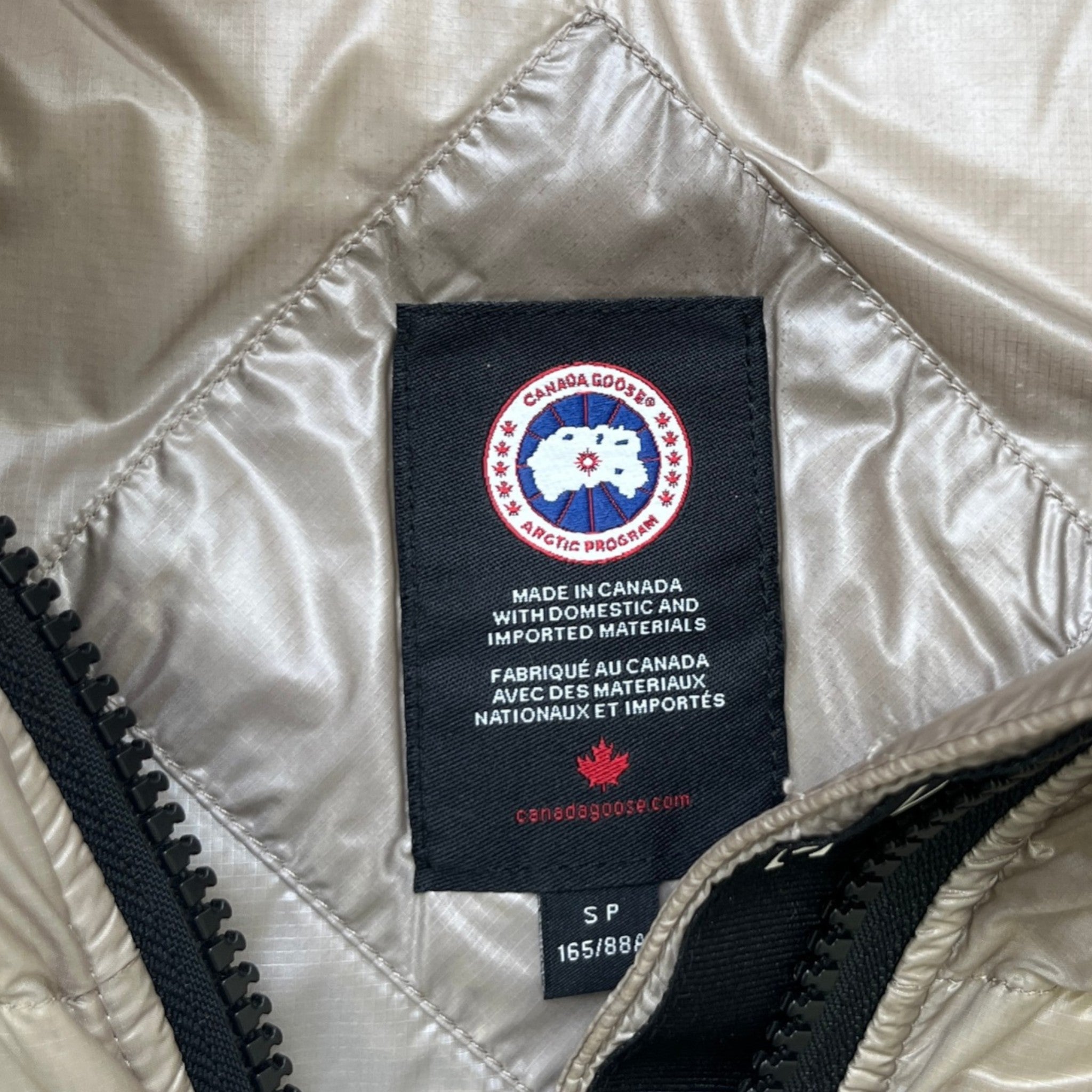 Women's Cypress Quilted Gilet Beige Size S