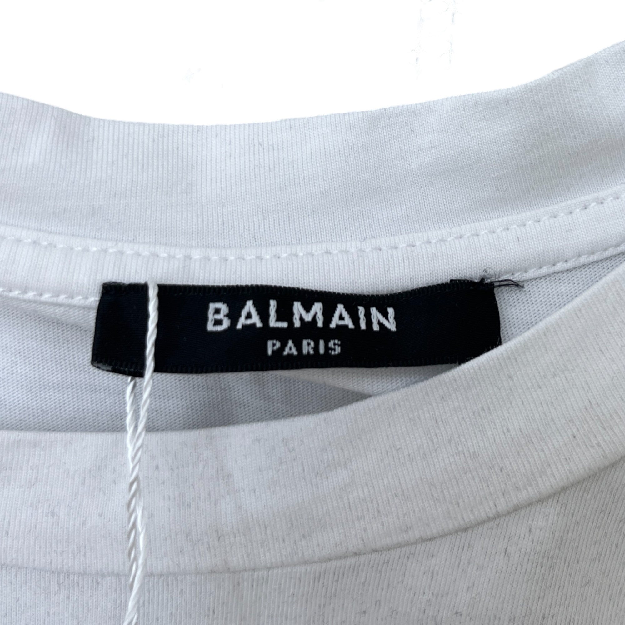 Men's Logo T-Shirt White Size S