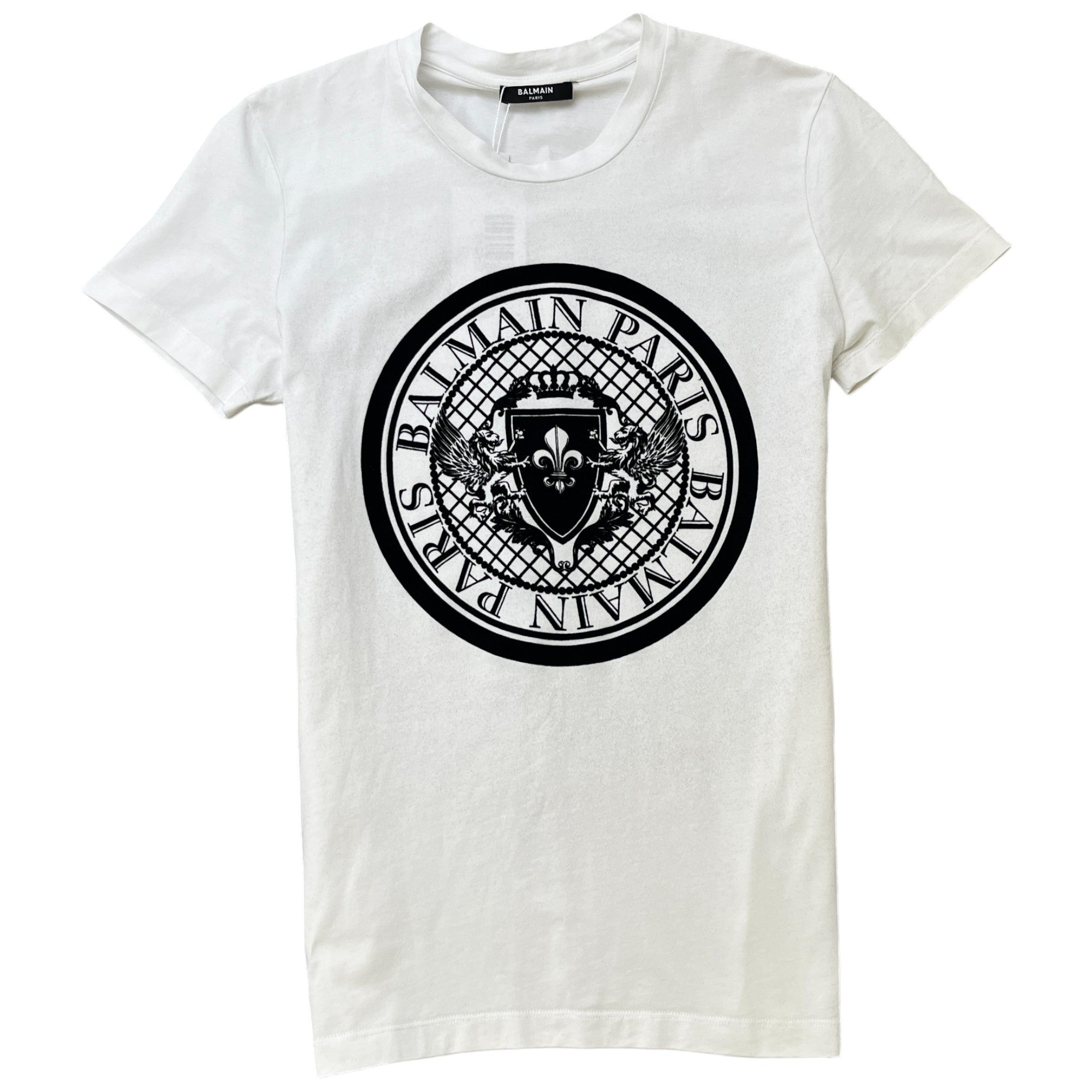 Men's Logo T-Shirt White Size S