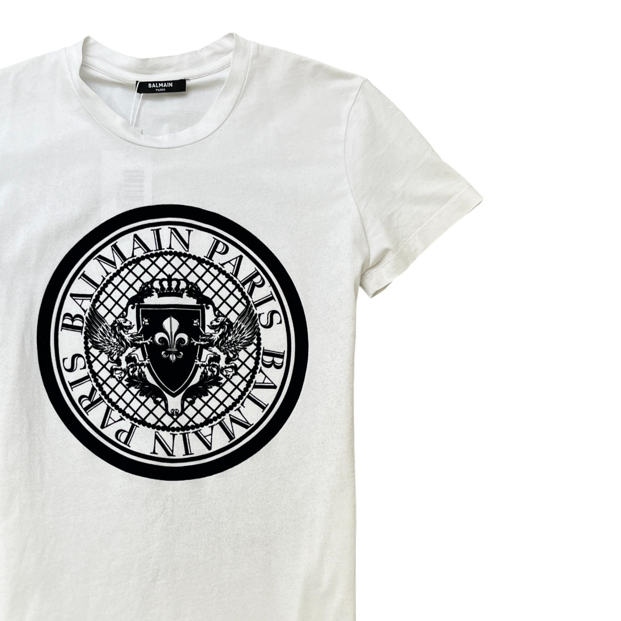 Men's Logo T-Shirt White Size S