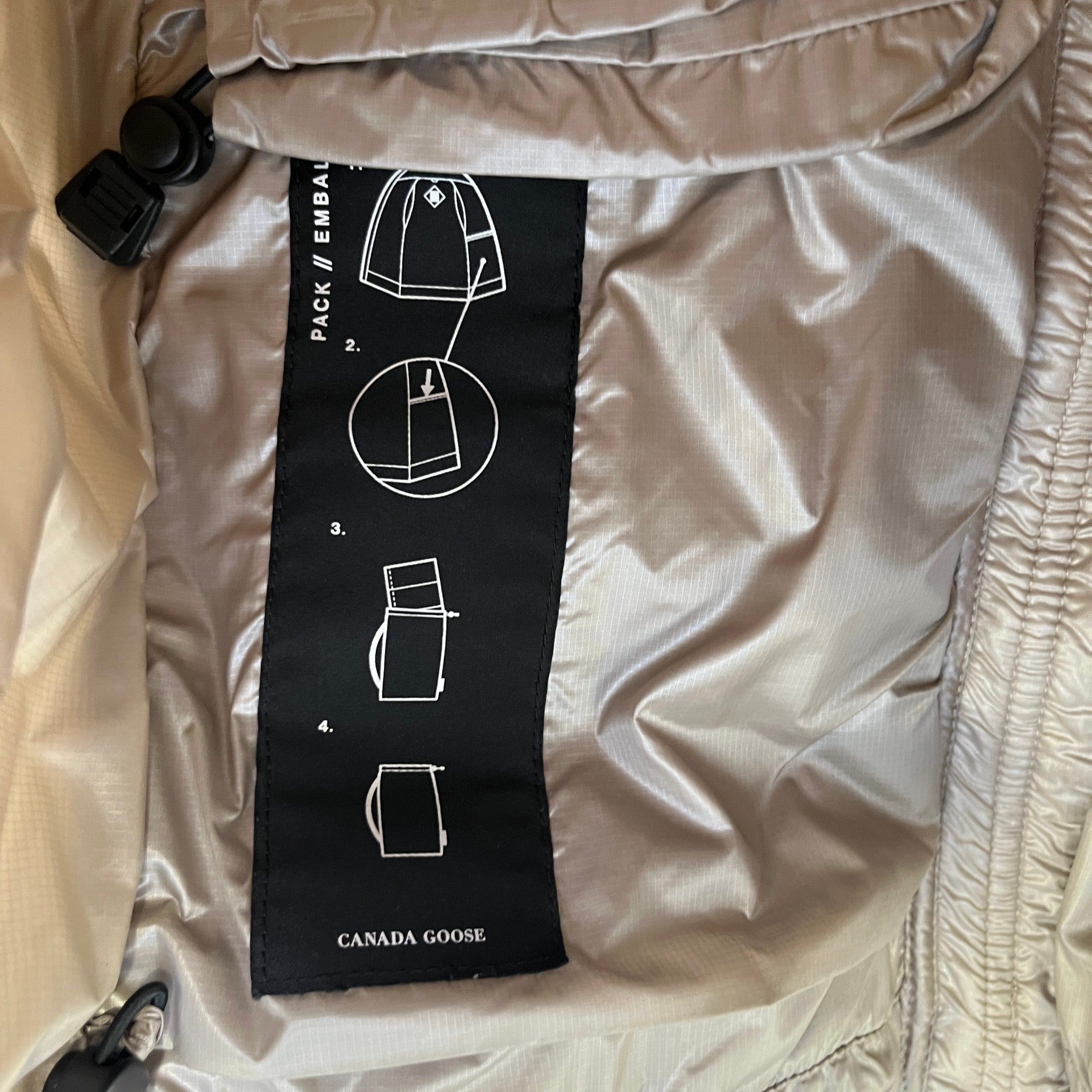 Women's Cypress Quilted Gilet Beige Size S