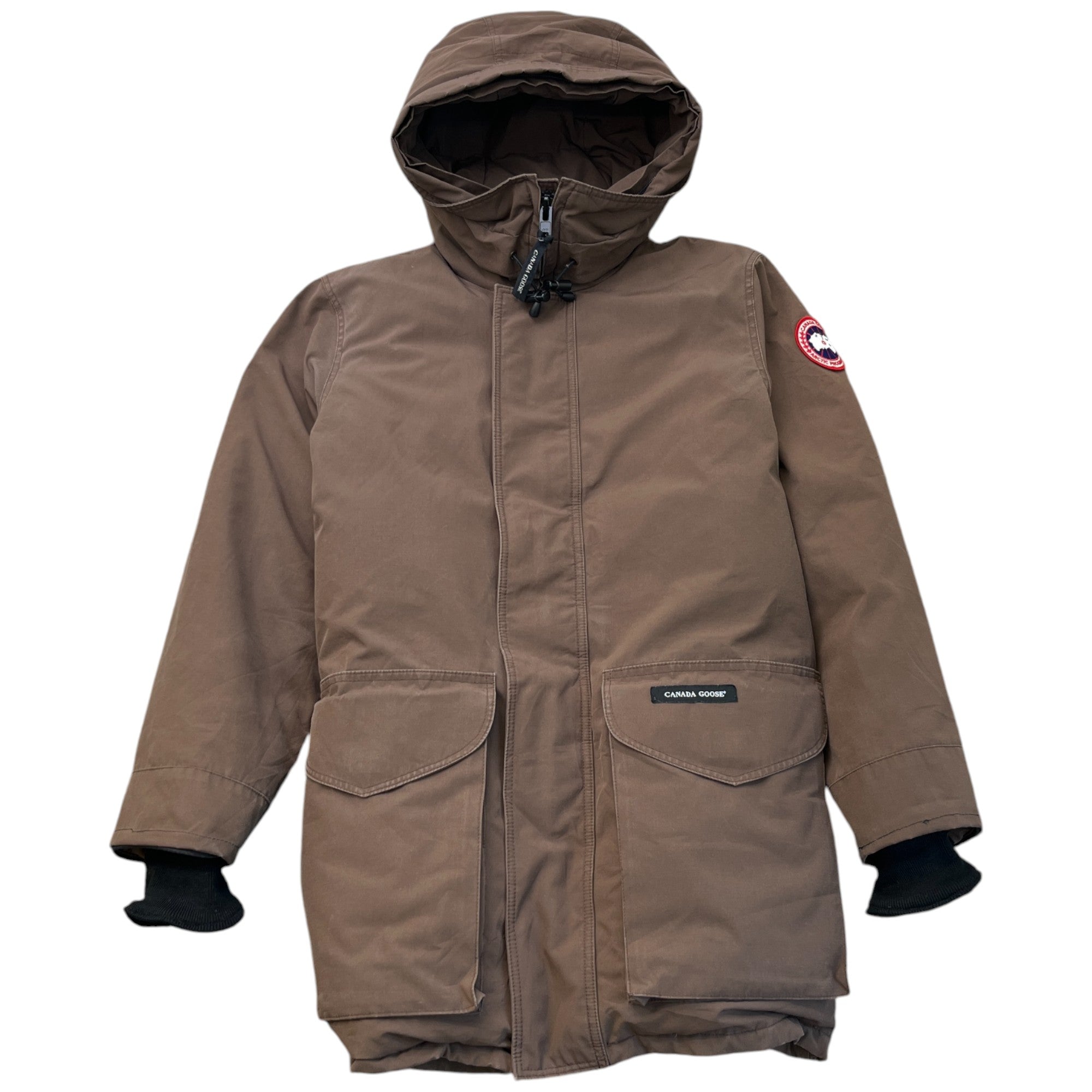 Men's Langford Down Jacket Brown Size XS