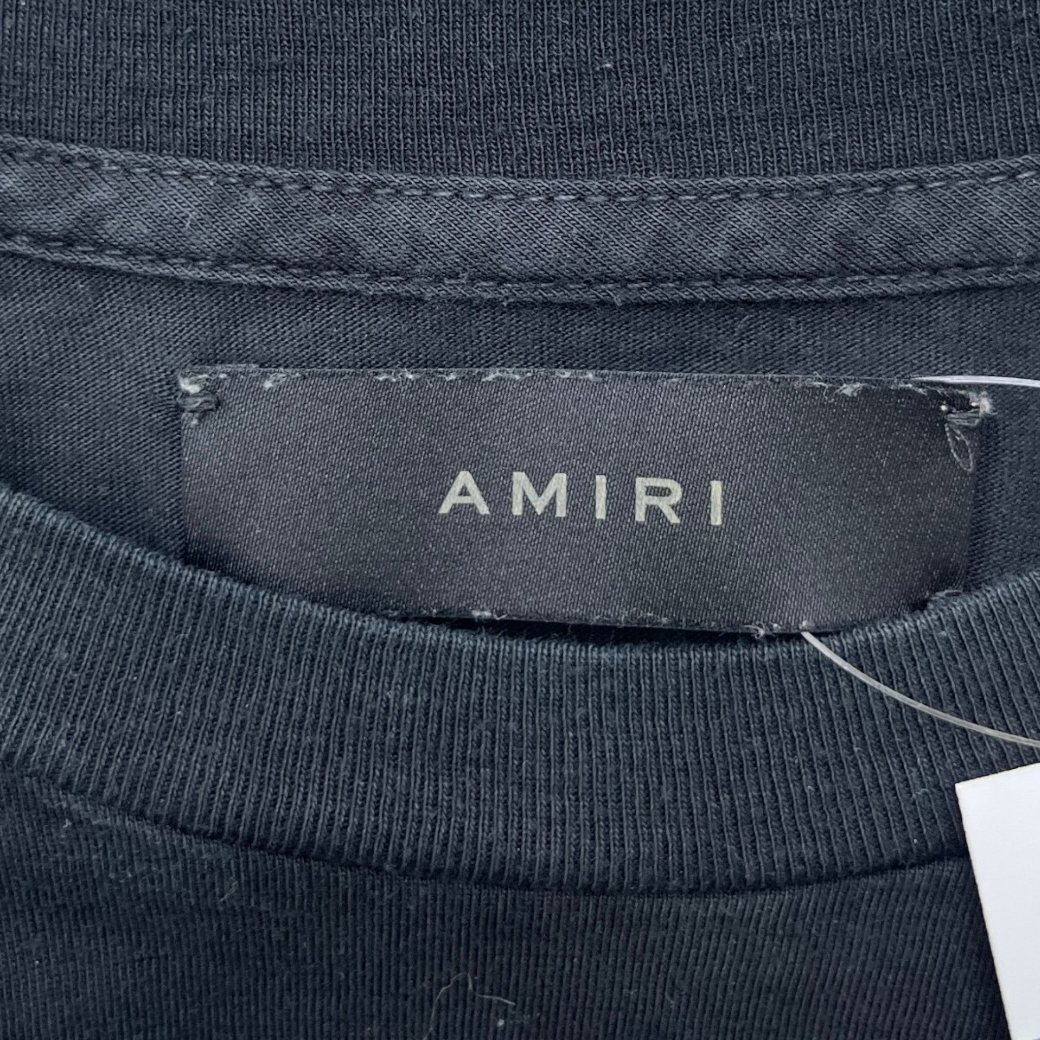 Men's Logo Print T-Shirt Black Size L