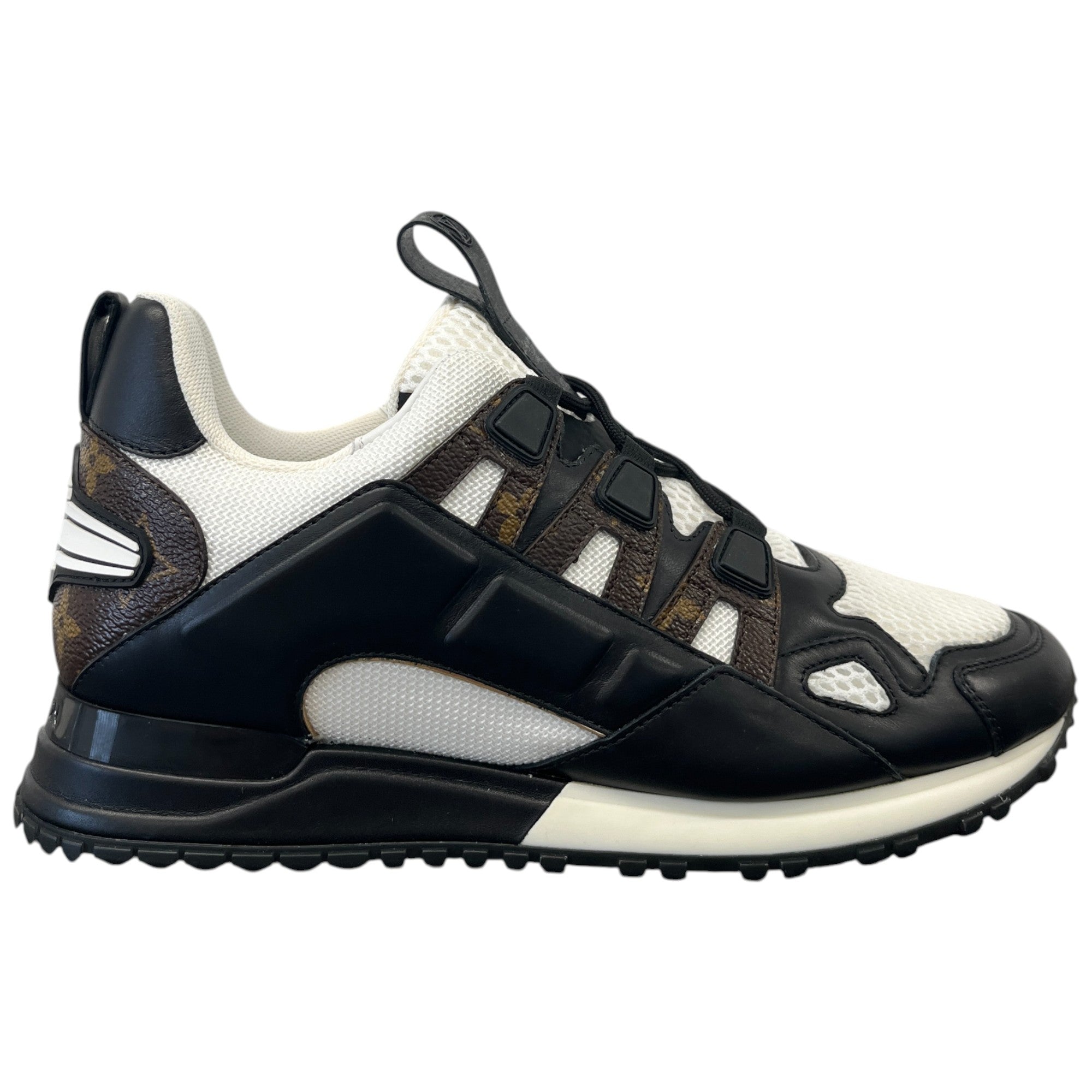 Women's Monogram Run Away Low Trainers Black Size EU 37.5 / UK 4.5