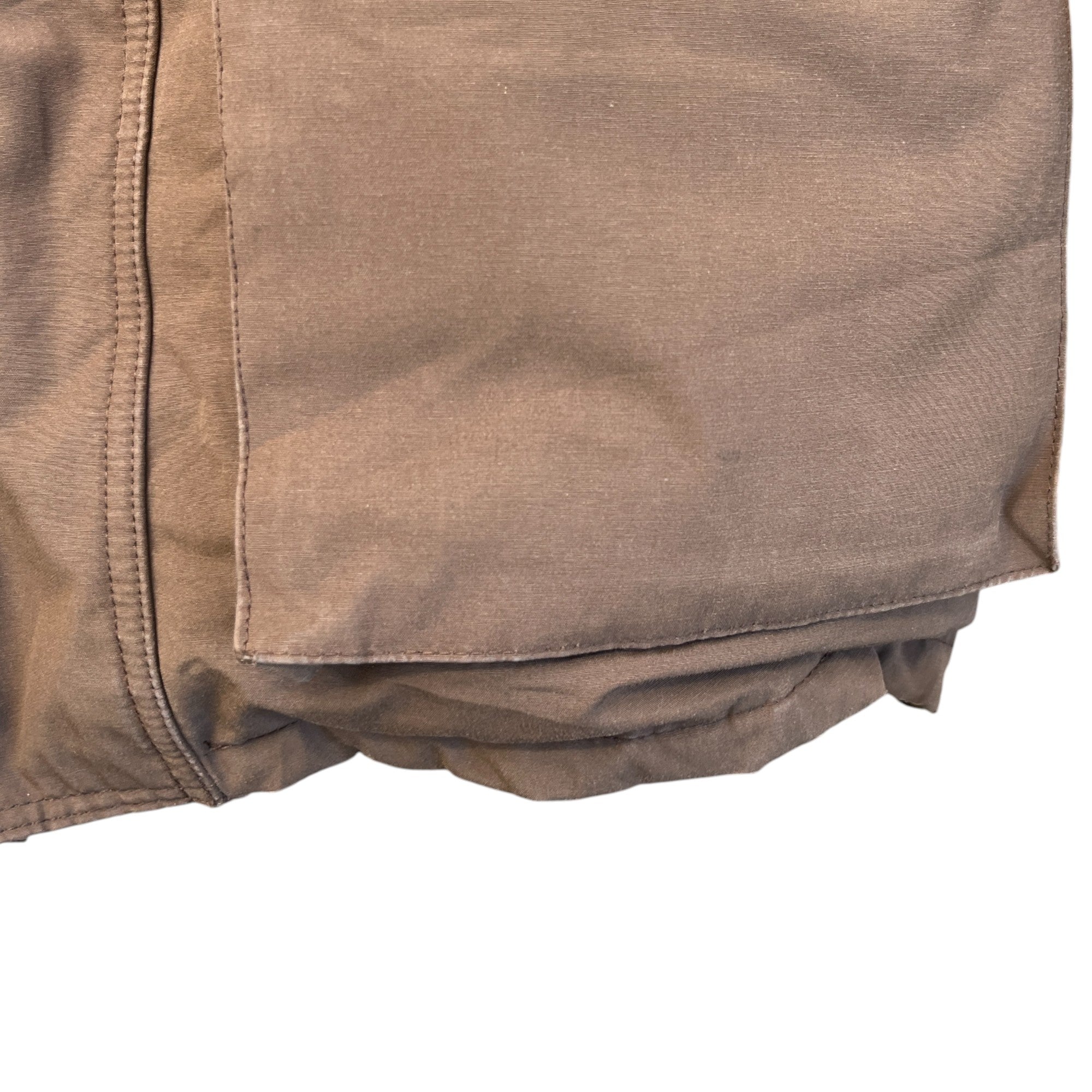 Men's Langford Down Jacket Brown Size XS