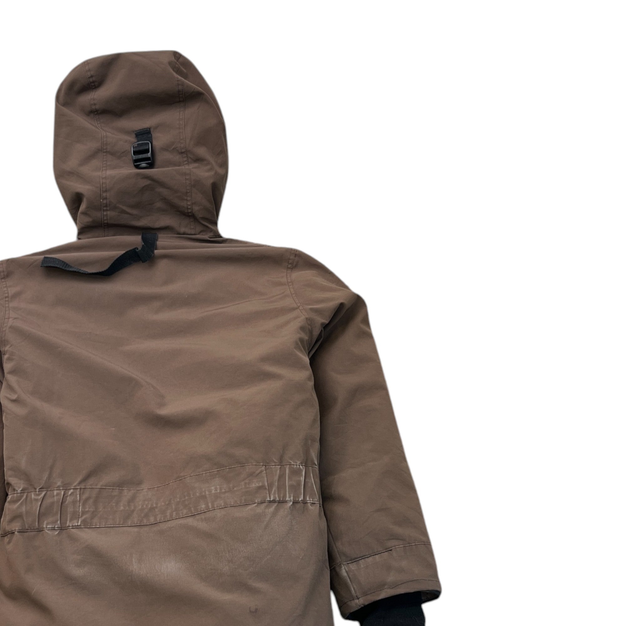 Men's Langford Down Jacket Brown Size XS