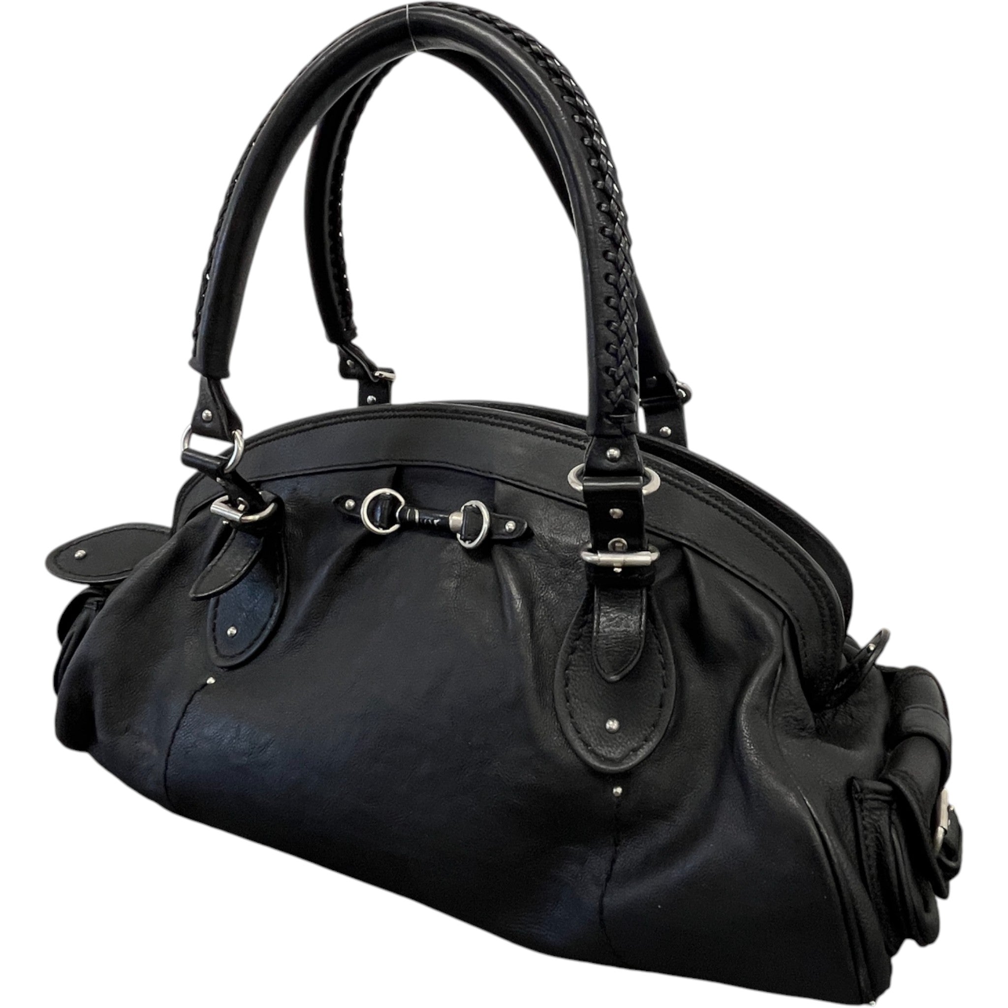 Women's My Dior Frame Handbag Black