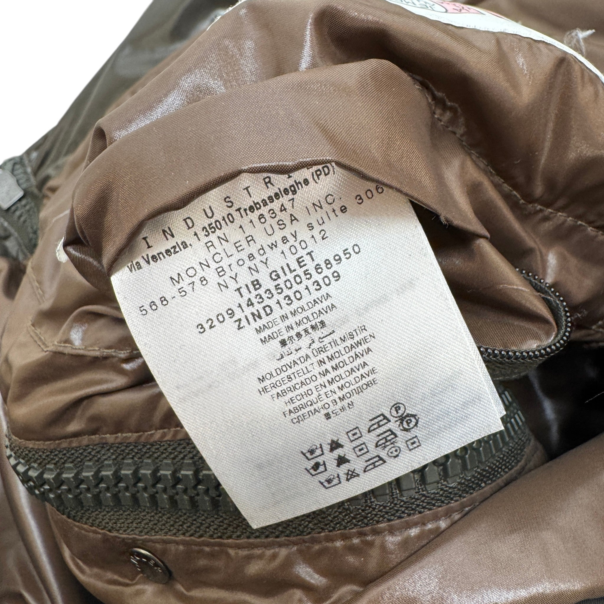 Men's Tib Gilet Brown Size 3 / L